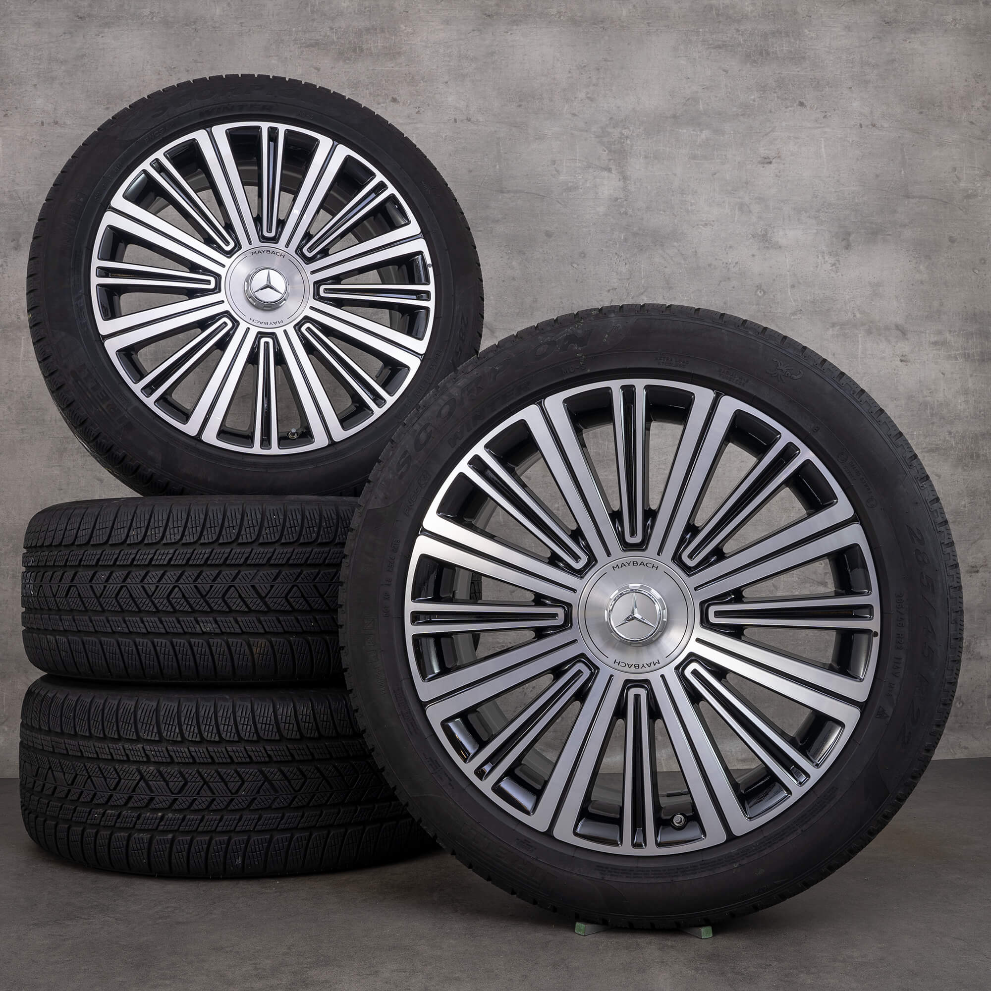 Maybach 22-tommers felger GLS 600 4Matic X167 alloysfelger vinterhjul