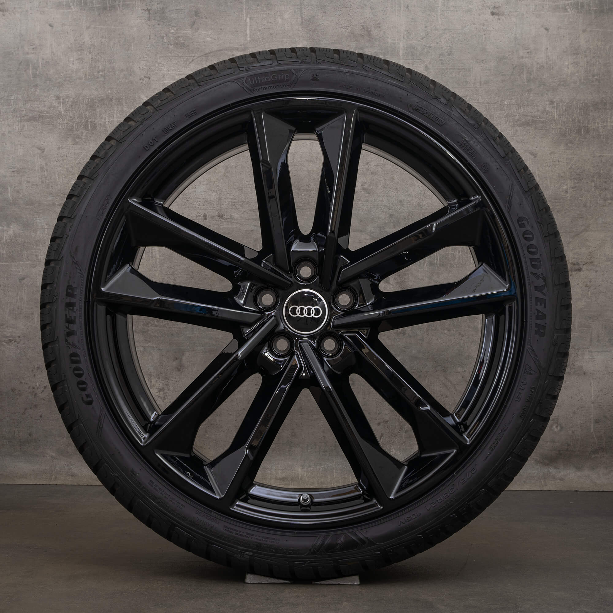 OEM Audi A8 S8 rims 21 inch D4 4H winter wheels 4G8601025AS Peformance black tires