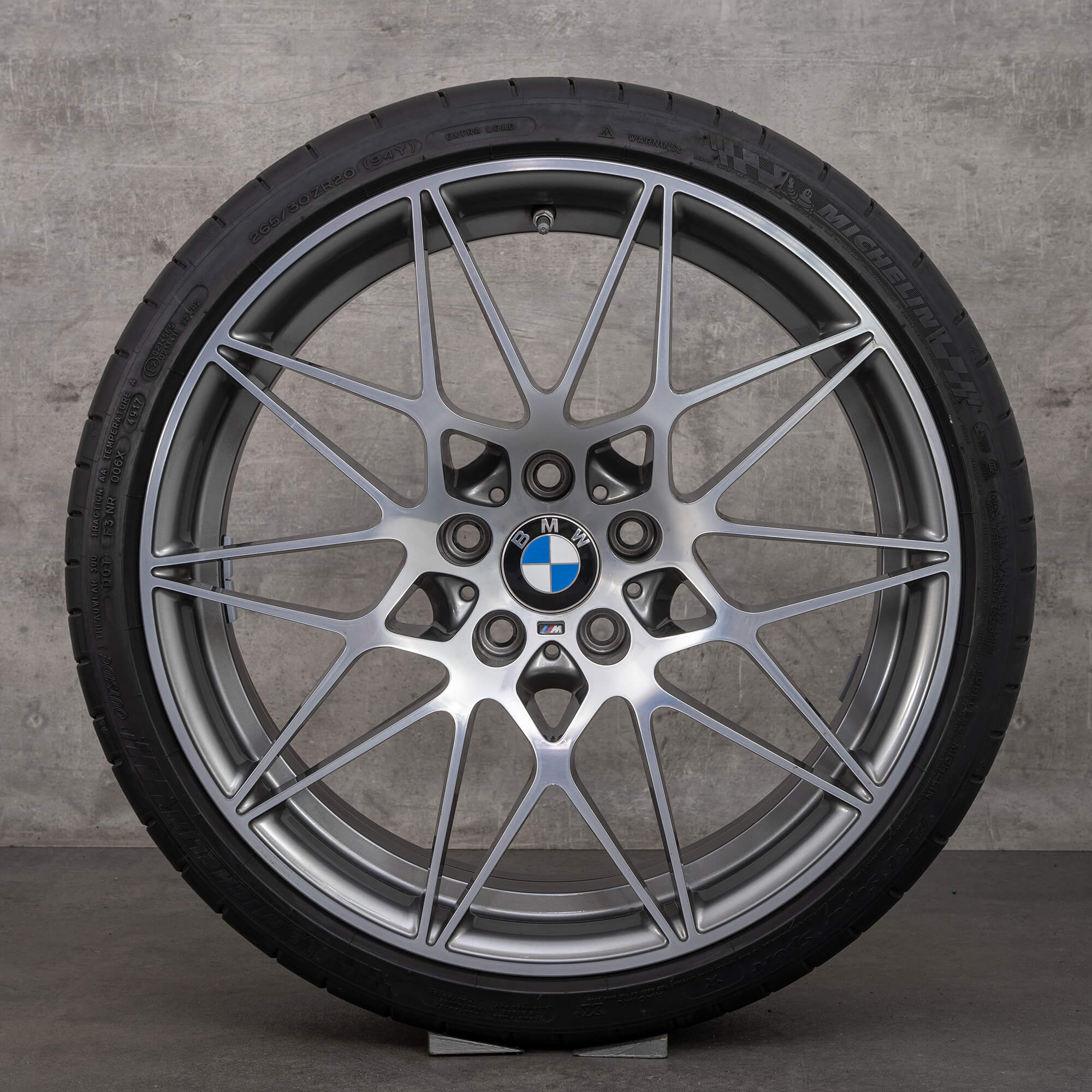 BMW 20 inch rims M3 F80 M4 F82 F83 M666 alloy summer tires wheels