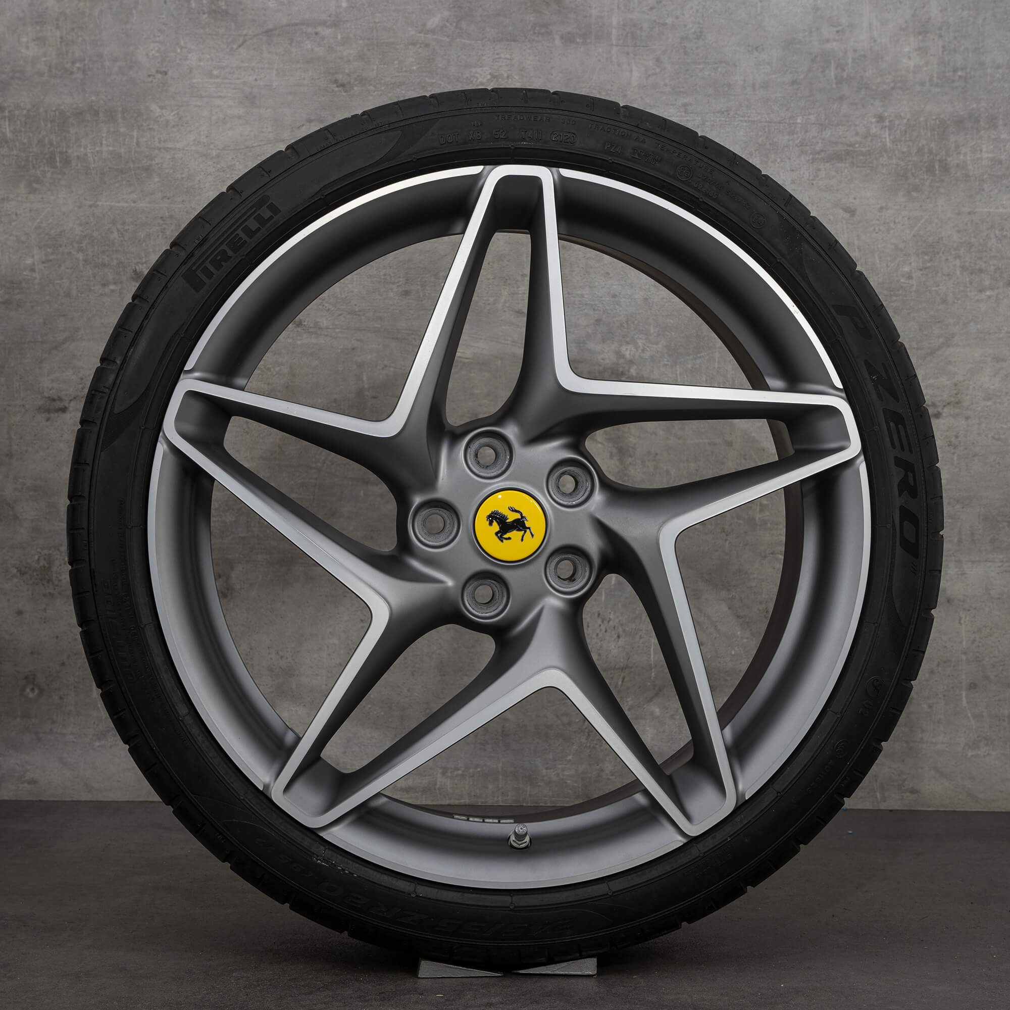 20 inch Ferrari F8 Tributo Spider jante anvelope vara aluminiu