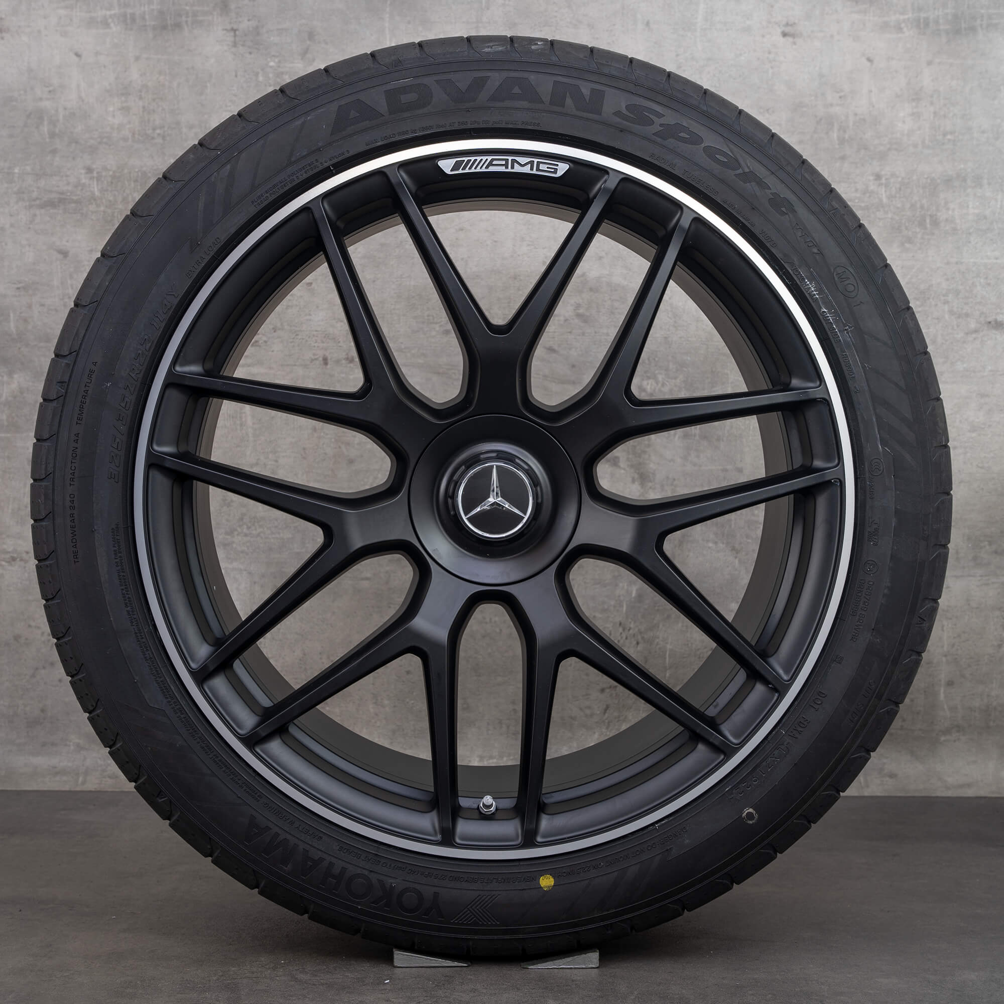 Jante AMG 22 inch Mercedes GLE 53 V167 roți de iarnă A1674015601 A1674015701 NOU