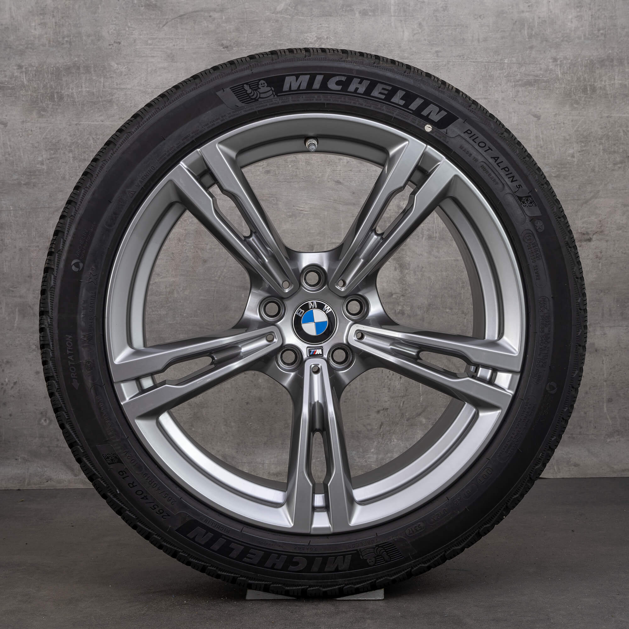 BMW 19 inch rims M5 F90 winter wheels tires alloy styling M705 5 mm