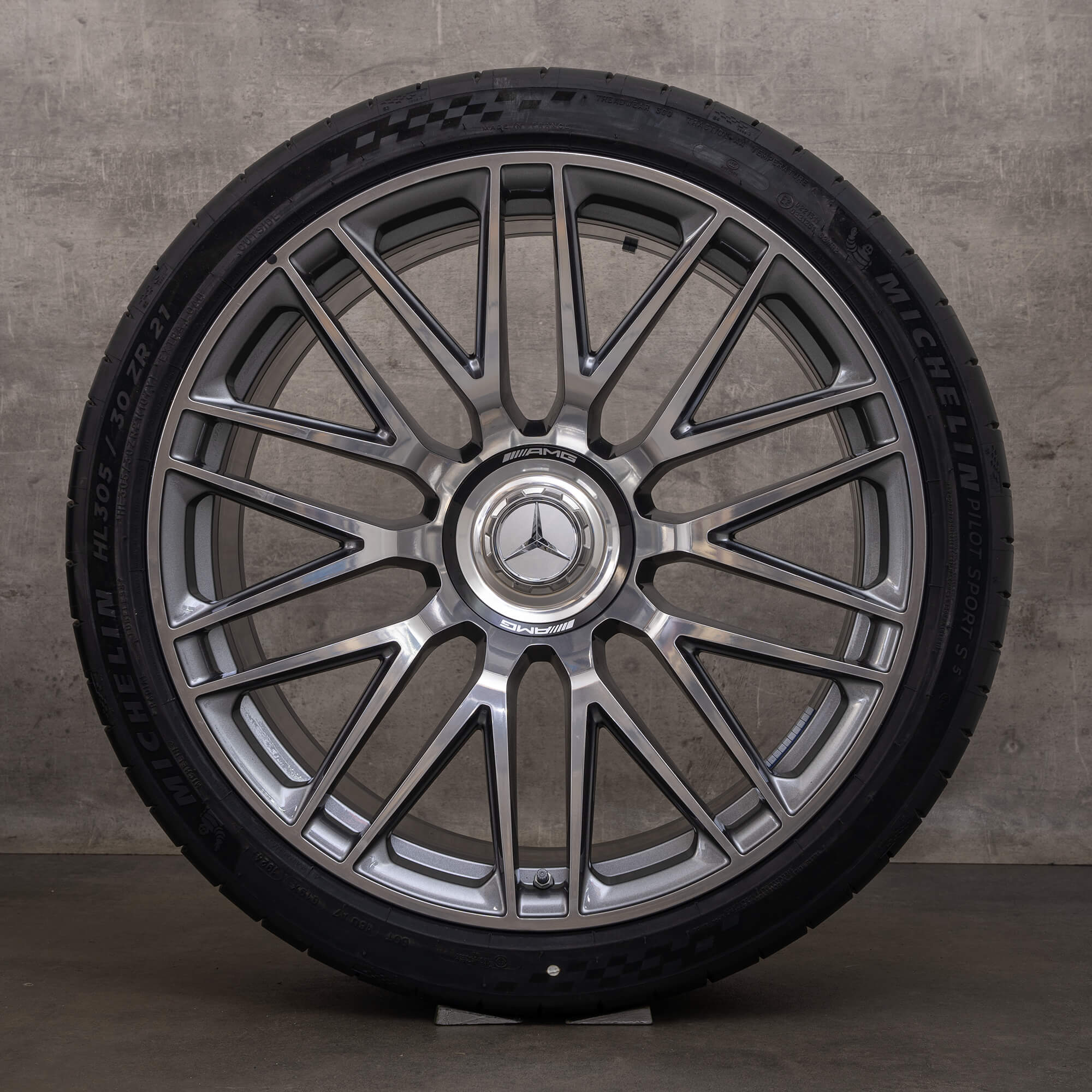 Originele Mercedes Benz AMG GT velgen 21 inch C192 zomerwielen A1924011900