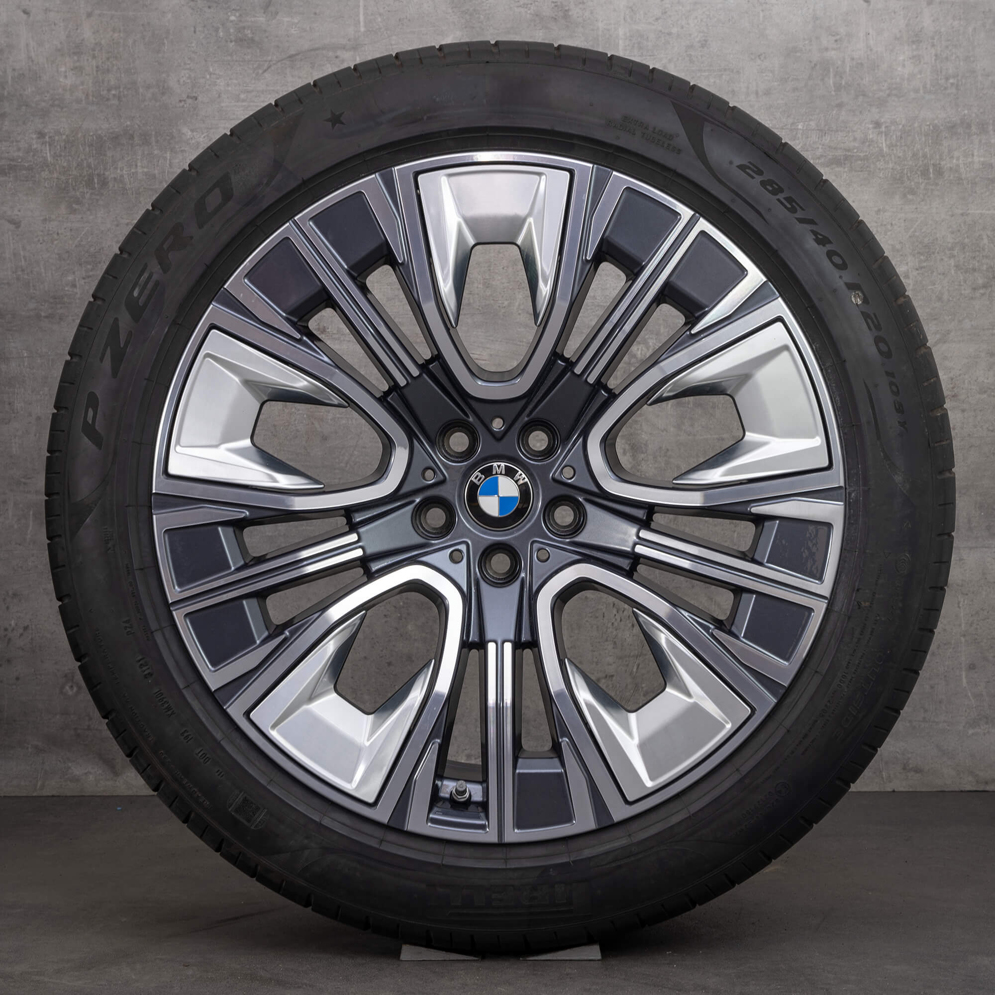 BMW 7er G70 & i7 summer wheels tires 20 inch rims 5A19DE6 5A19DE7