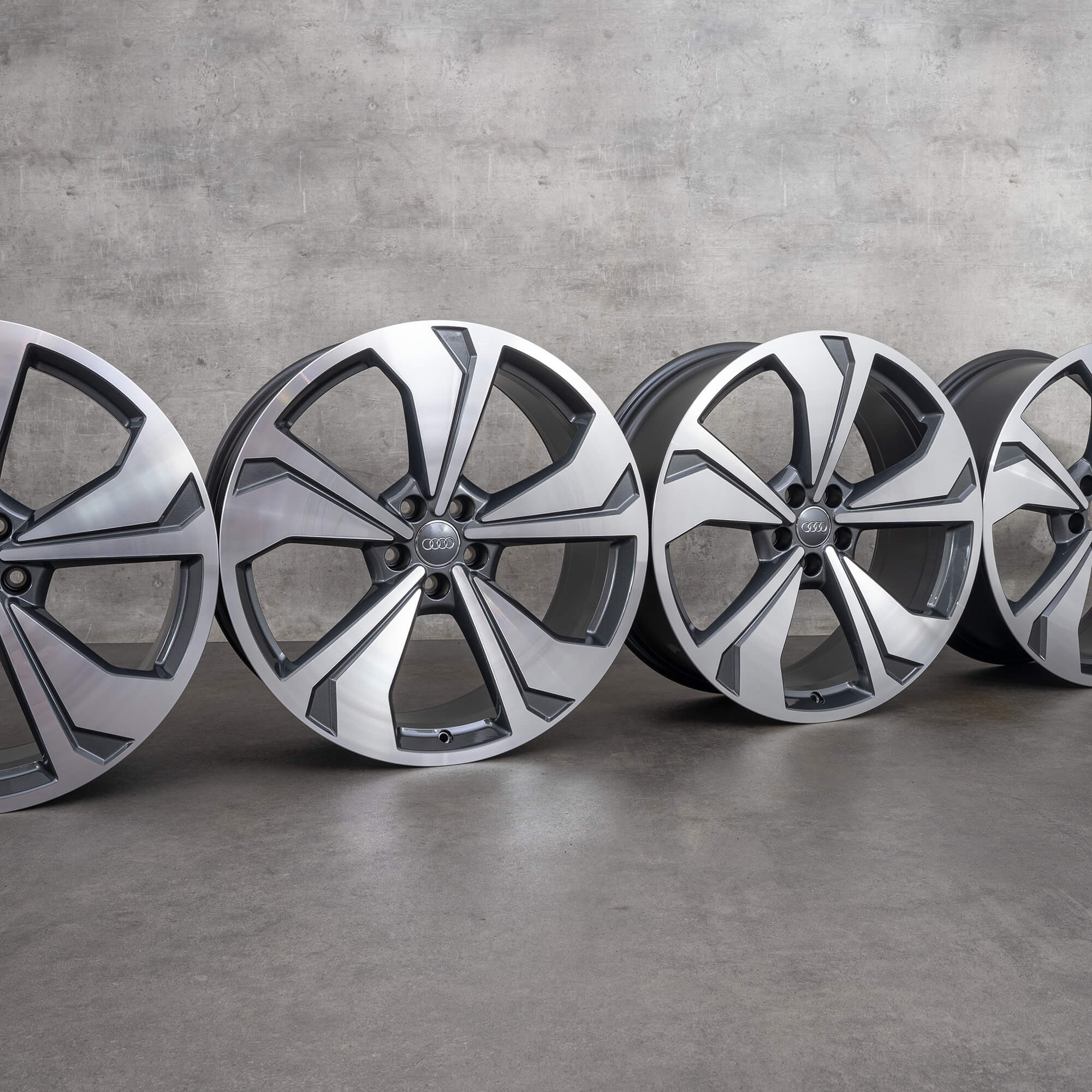 Audi 21 tommers felger A7 S7 4K C8 alloysfelger 4K8601025AH NYHET