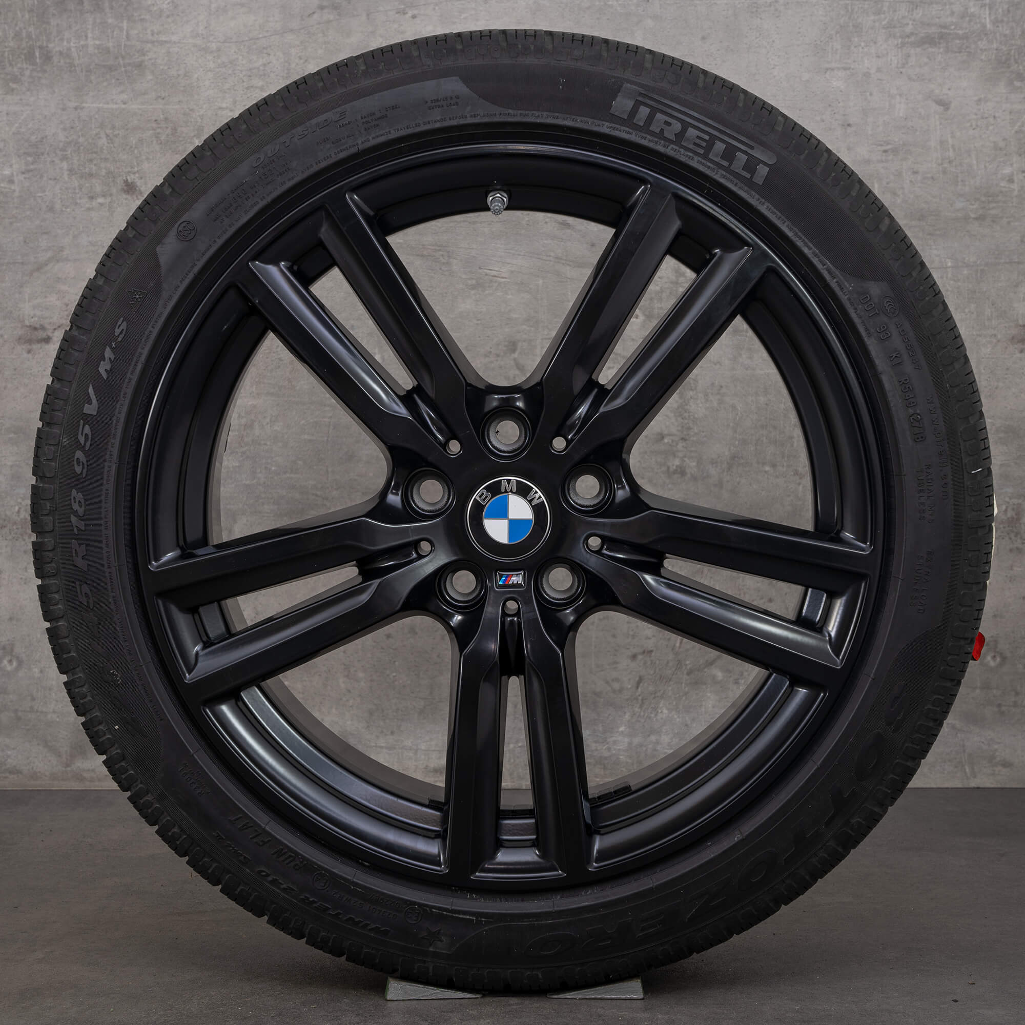 Jantes BMW 18 pouces 2er F45 F46 Active Gran Tourer M486 roues d'hiver pneus