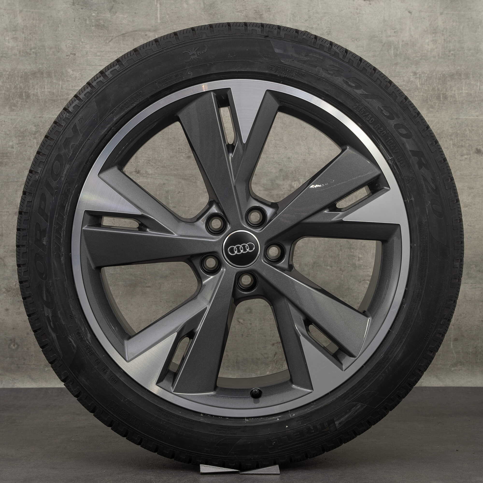 Jante Audi 20 inch Q4 e-tron roți OEM de iarnă 89A601025M 89A601025E NOU