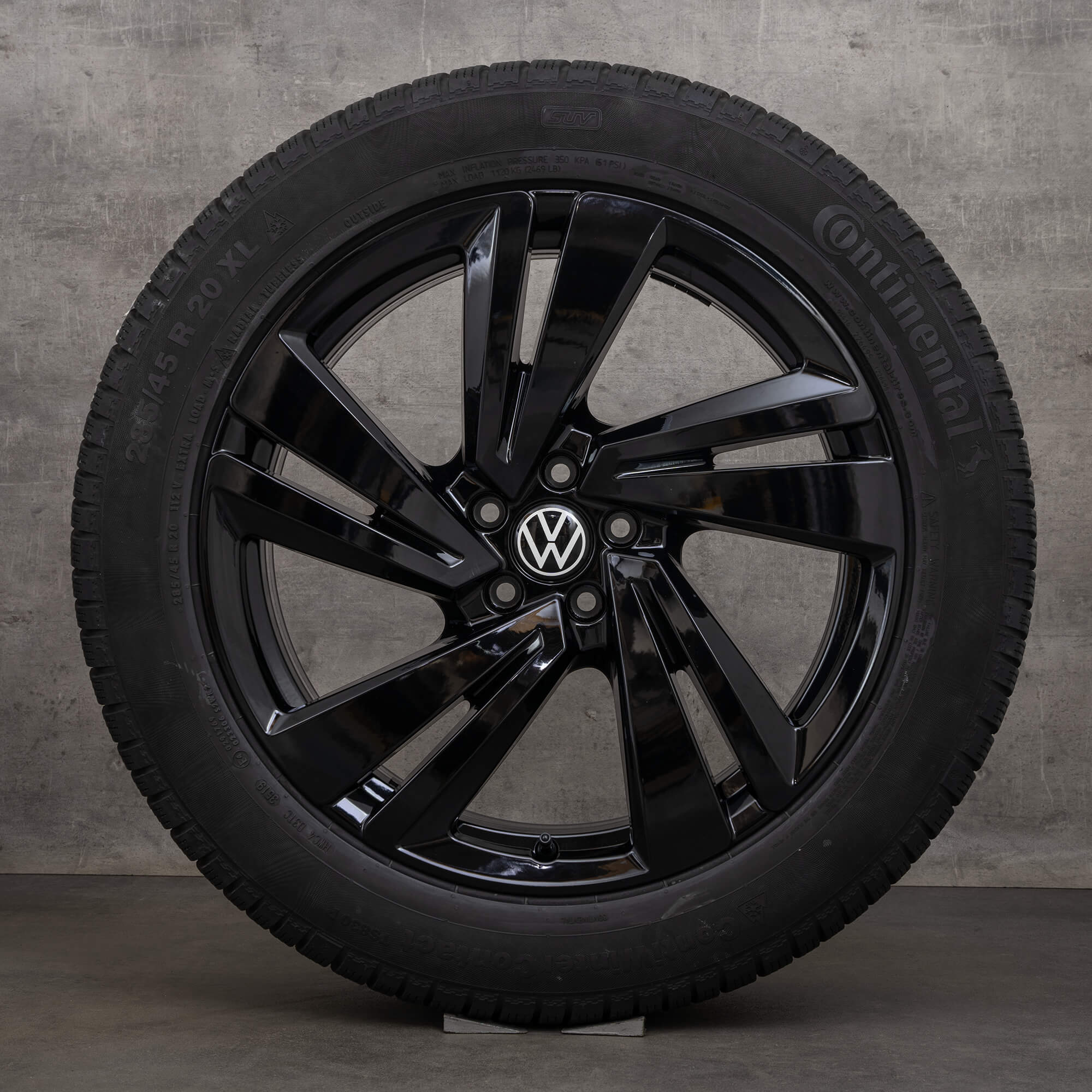 VW Touareg III CR winterwielen winterbanden 20 inch velgen Nevada 760601025S