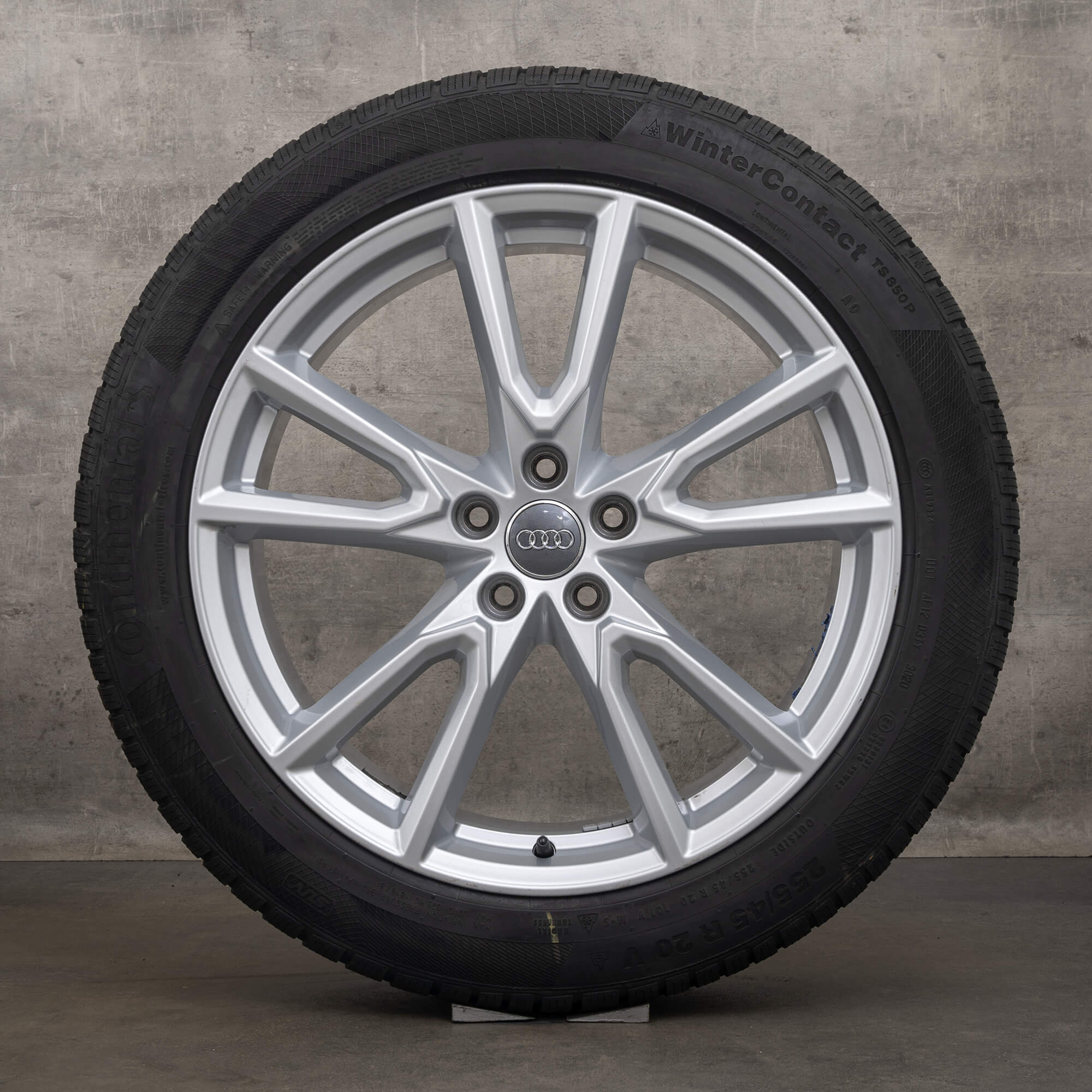 Jante originale Audi Q5 SQ5 FY 20 inch Anvelope de iarnă Vox 80A071490C roți argintiu