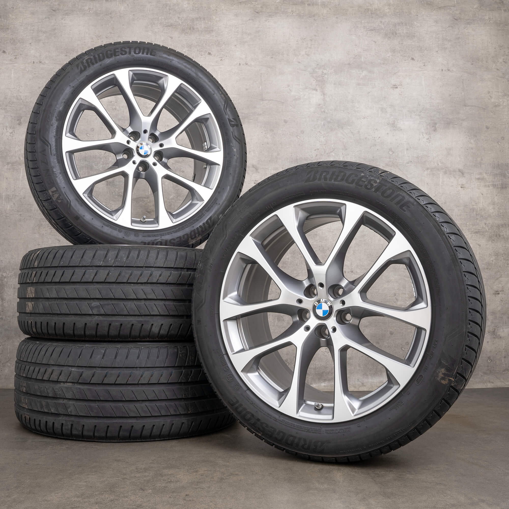BMW X5 G05 X6 G06 pneus de verão rodas jantes 20 polegadas 738 6883757 6883758