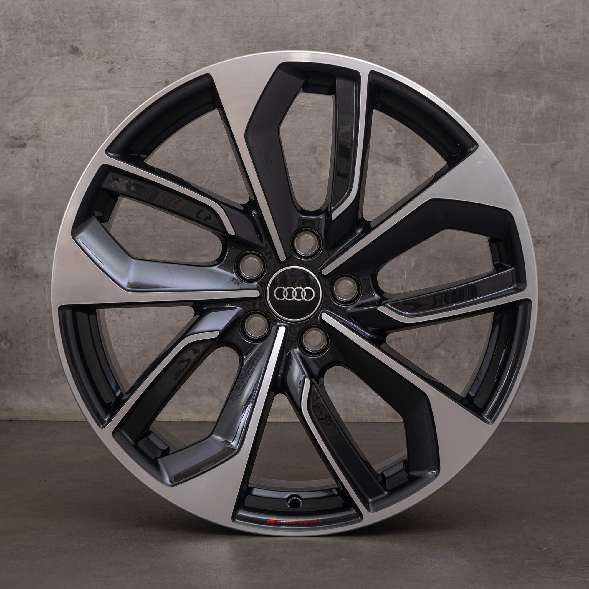 Originele Audi A3 S3 velgen 19 inch 8V 8Y 8Y0601025CS Edge antraciet zwart glanzend NIEUW