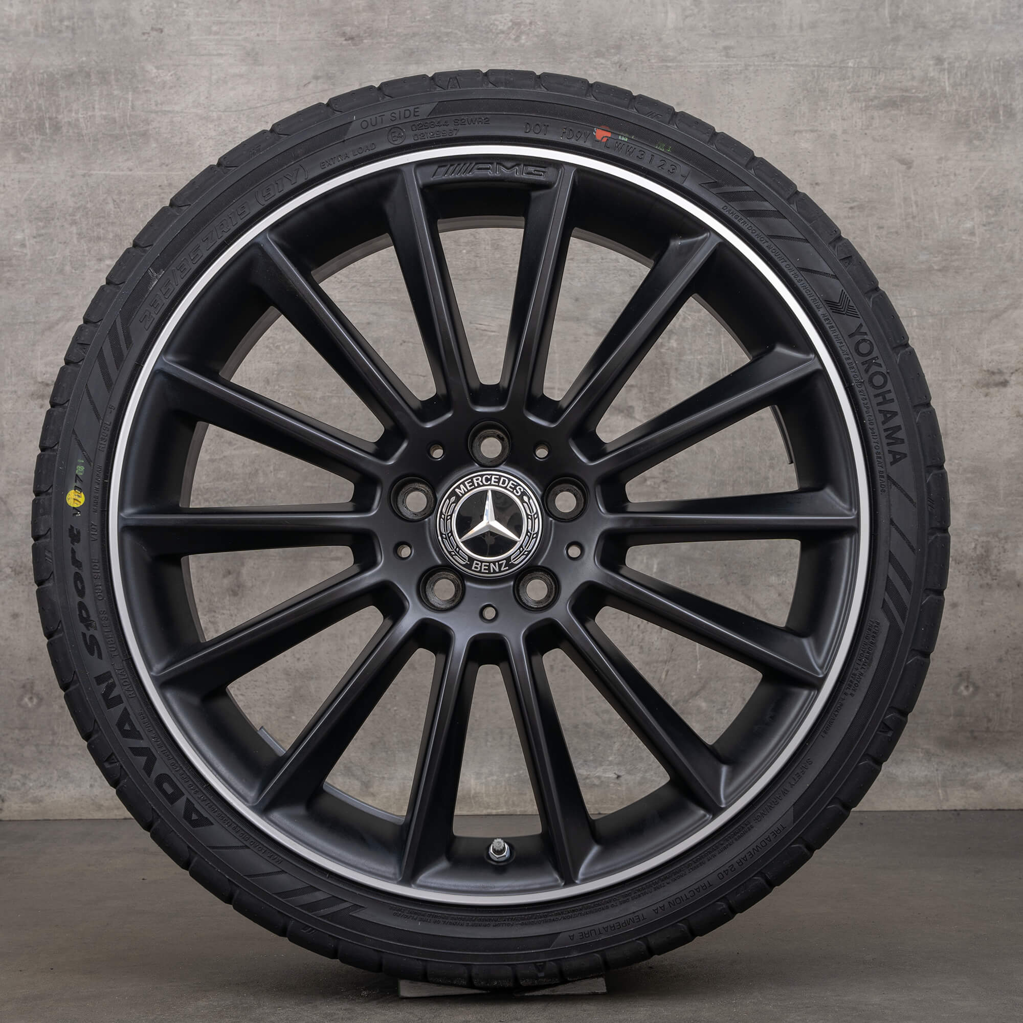 AMG Mercedes Benz A-Class W177 A35 summer wheels 19 inch rims tires