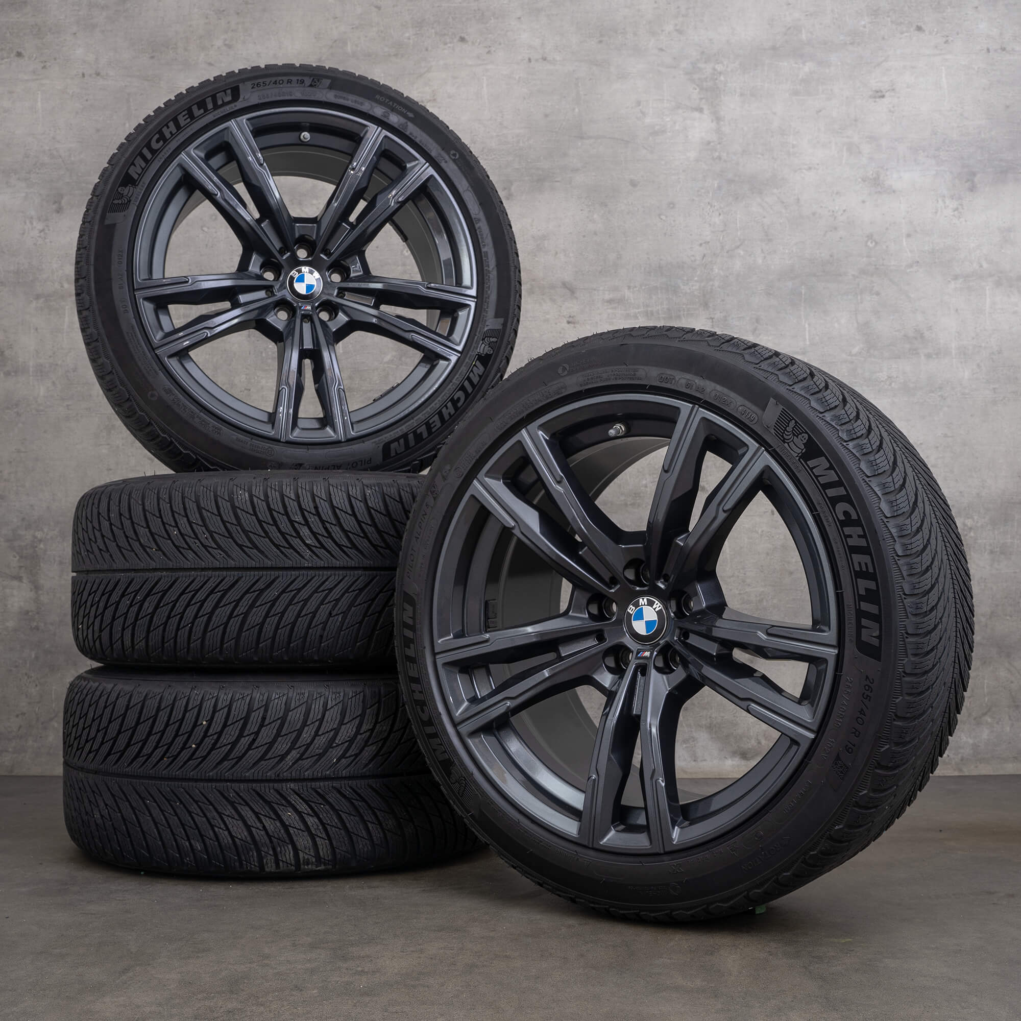 BMW M8 F91 F92 F93 winter wheels 19 inch rims 812 M tires 7 mm