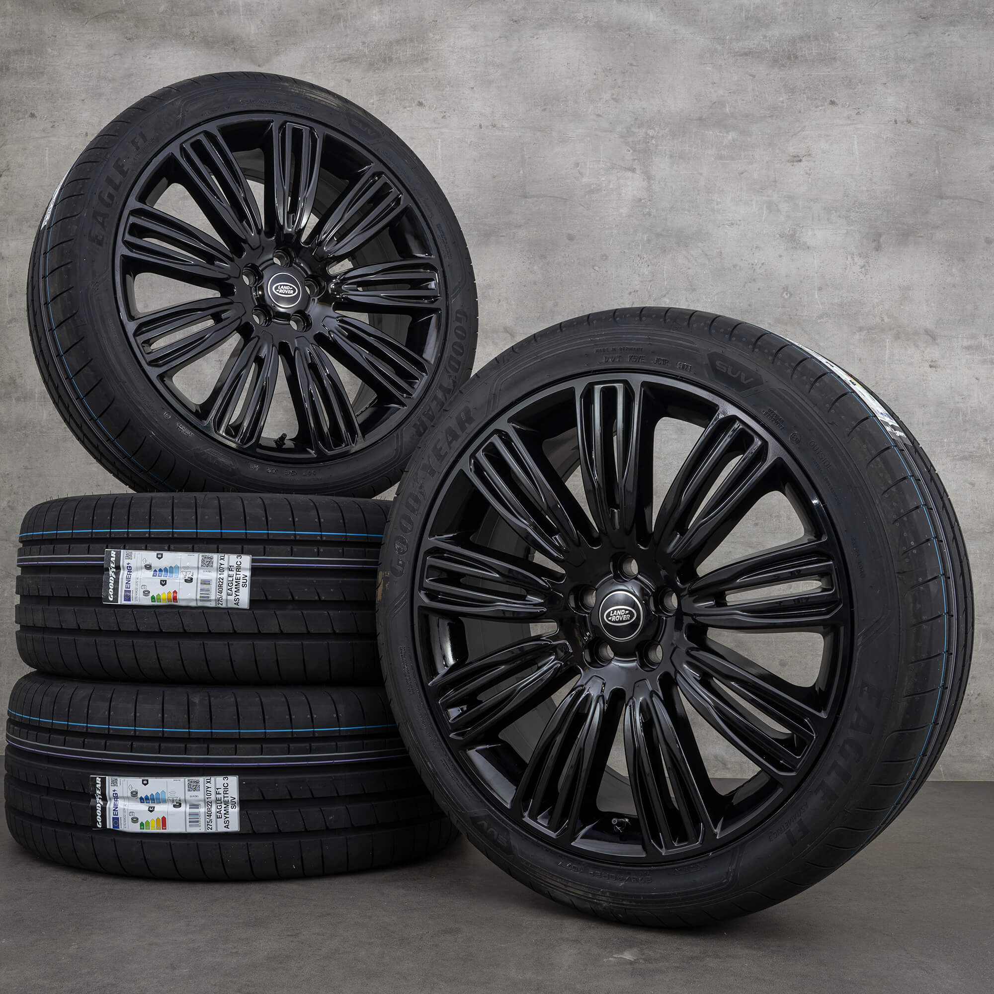 Land Range Rover 22 polegadas jantes 9012 de alumínio pneus verão rodas NOVO