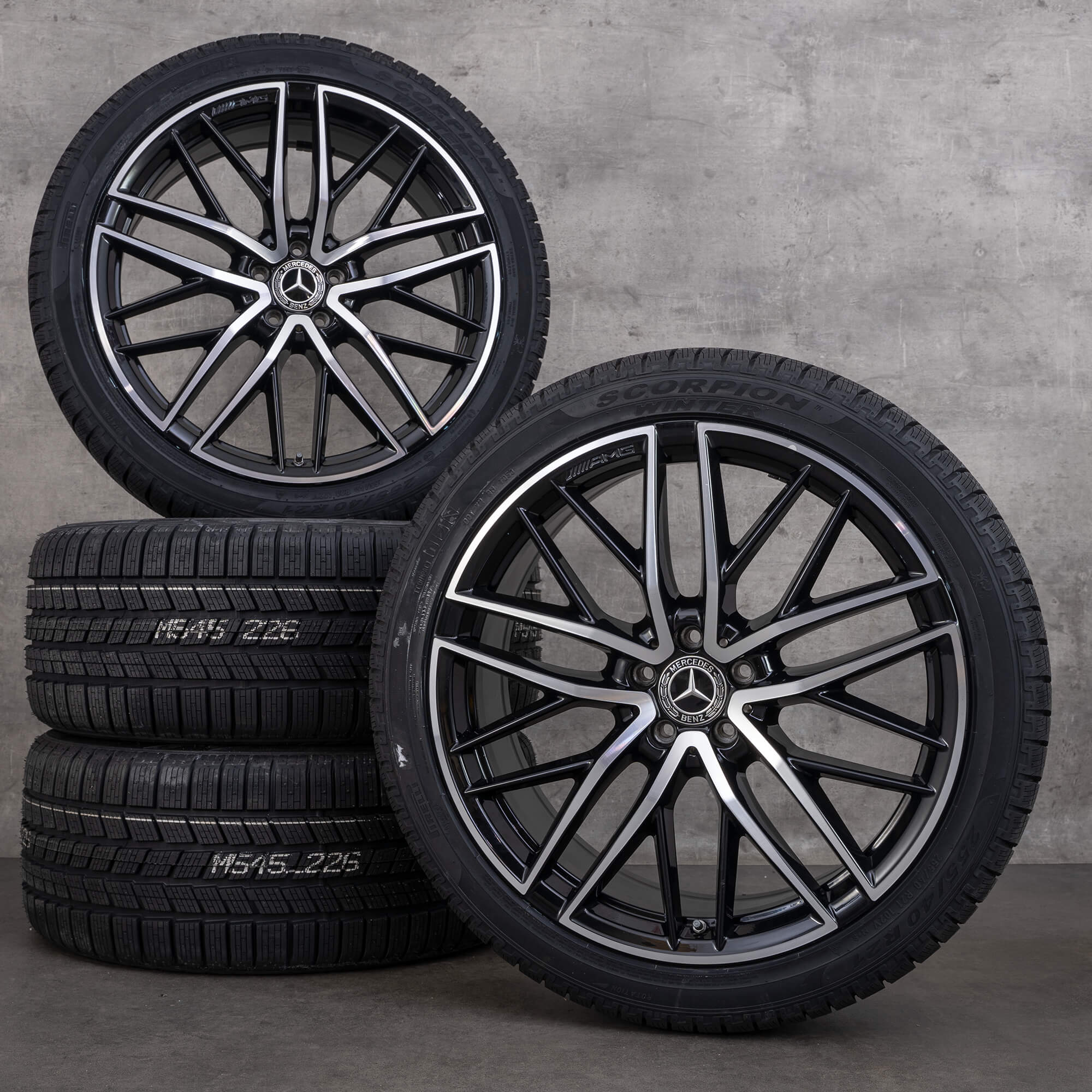 AMG Mercedes GLC 43 C253 X253 rodas de inverno jantes 21 polegadas pneus