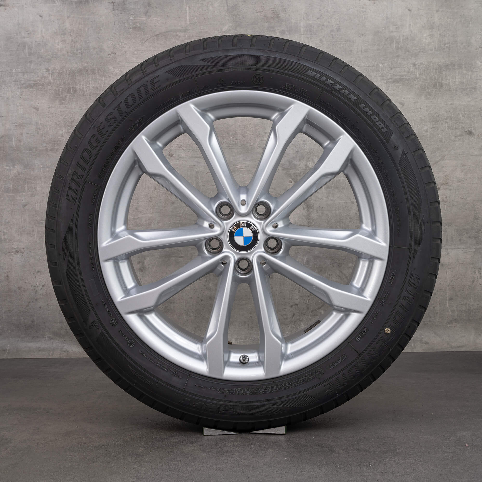 BMW 19 inch rims X3 G01 X4 G02 styling 691 winter tires OEM wheels