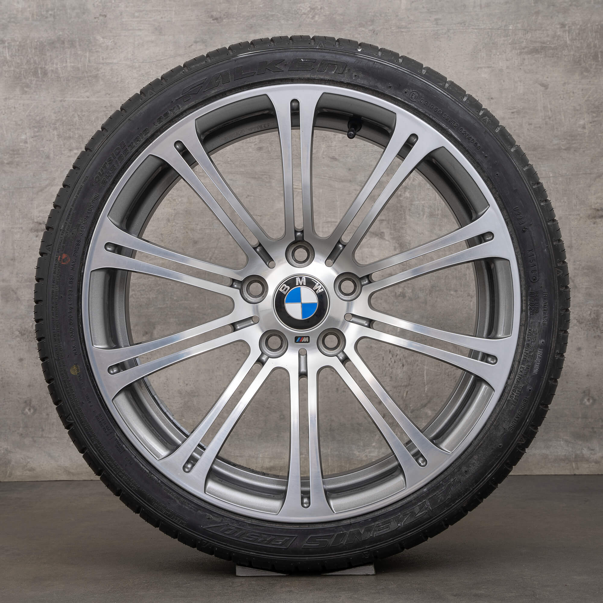 BMW M3 E90 E92 E93 rodas de verão jantes 19 polegadas pneus estilo 220 M