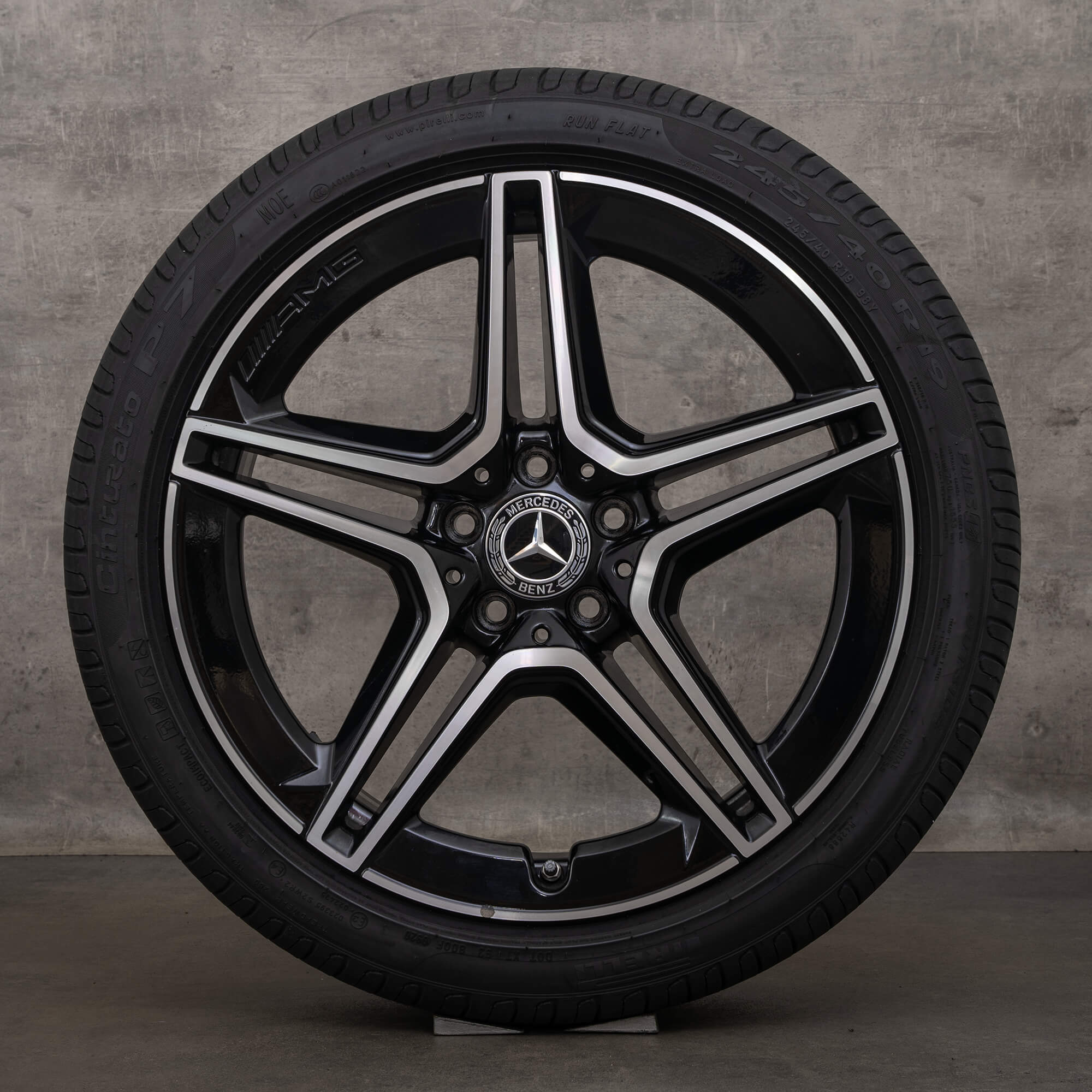 Jante originale Mercedes Benz AMG CLS 19 inch W257 C257 roți de vară A2574011500 A2574011600 anvelope