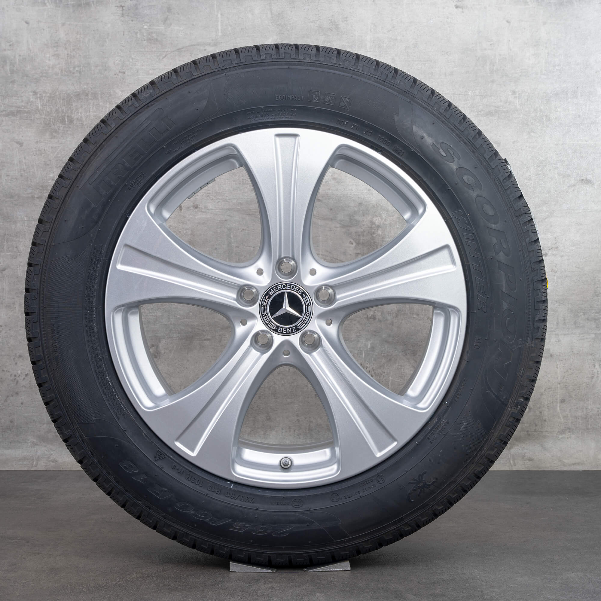 Mercedes 18 inch GLC X253 C253 OEM winter wheels tires NEW