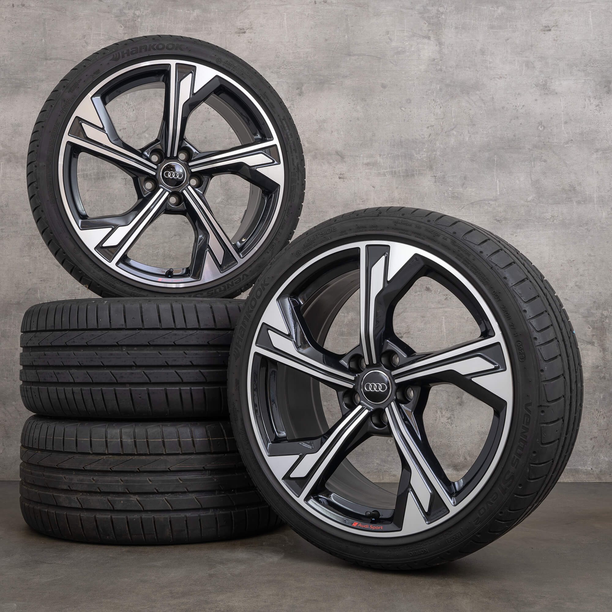 Audi A4 S4 B9 rodas de verão pneus jantes alumínio 19 polegadas 8W0601025EM