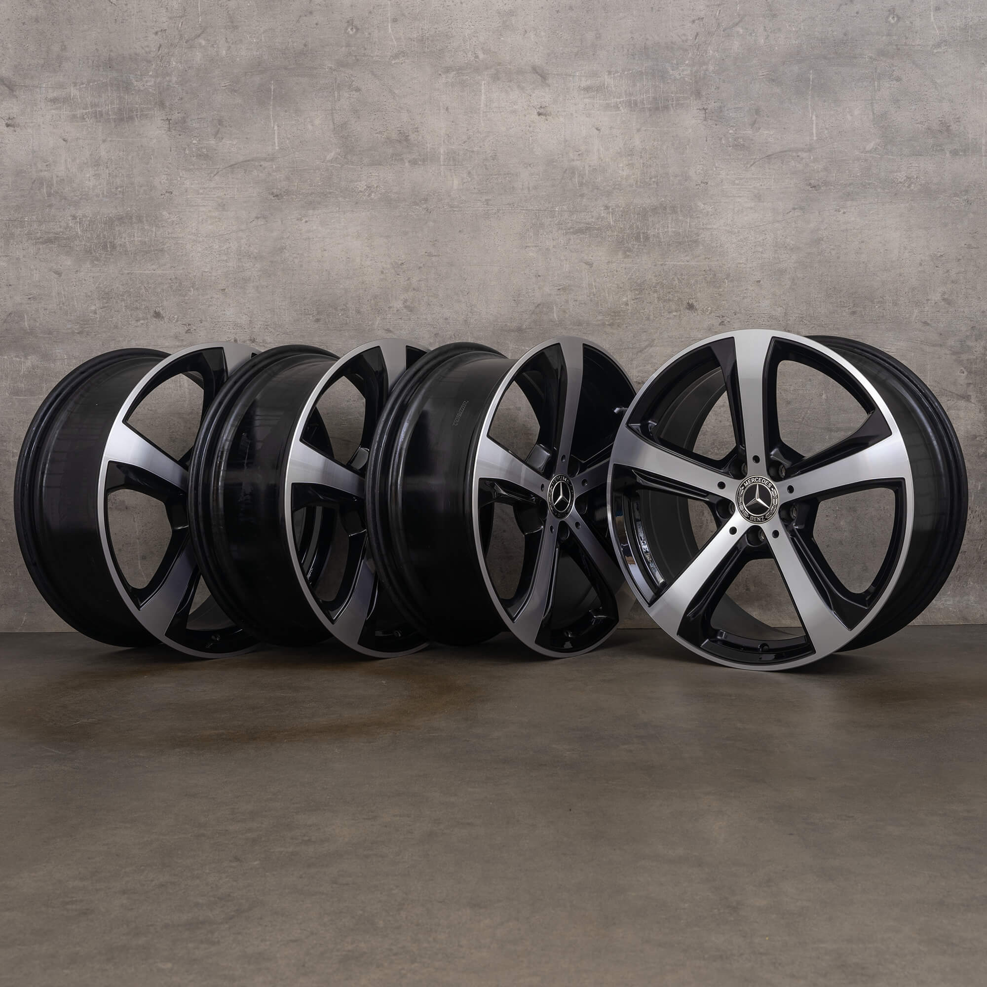 Originele Mercedes Benz C Klasse All-Terrain velgen 19 inch X206 A2064015800 zwart