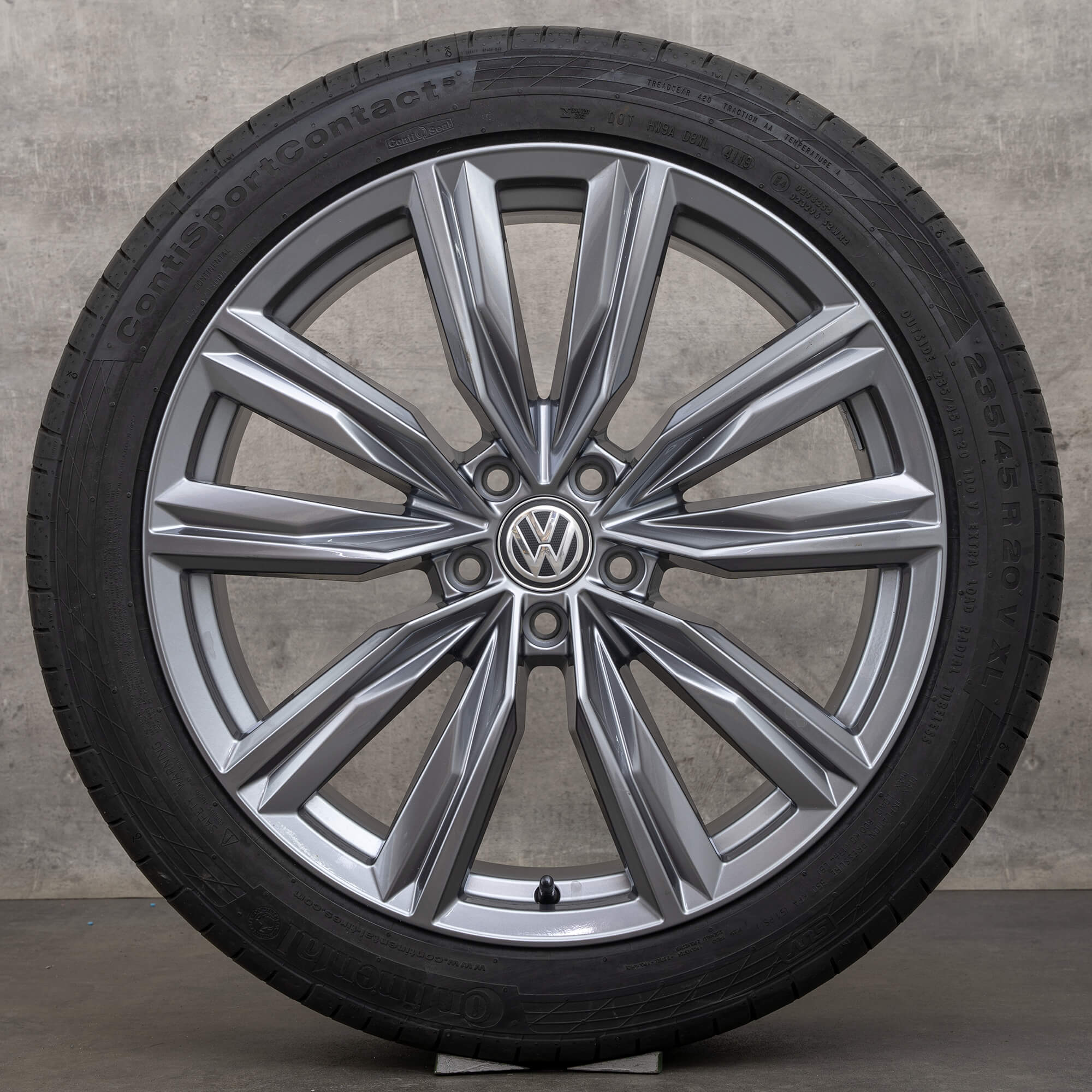 VW Tiguan 2 II summer wheels 20 inch rims Cape Town tires 5NA601025H