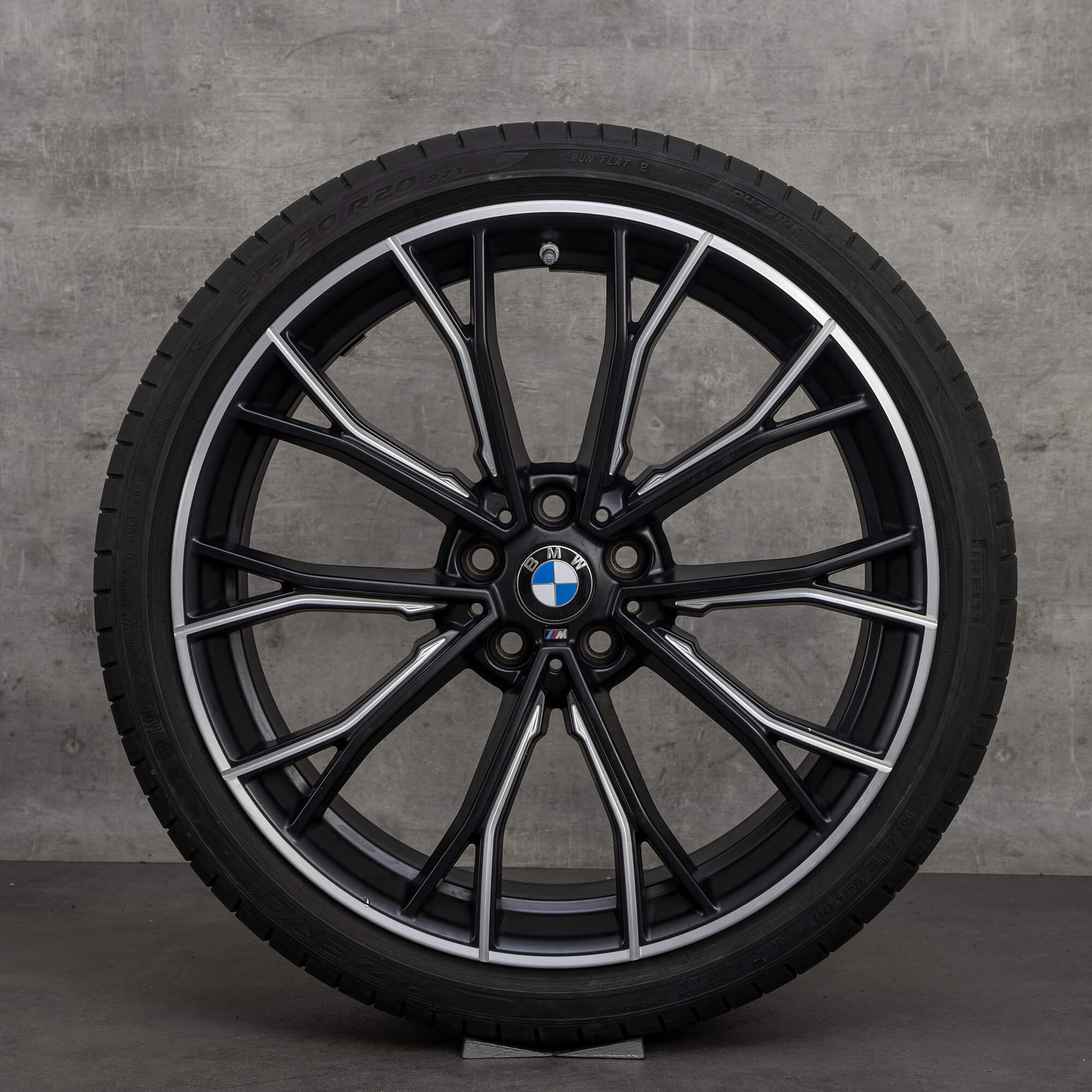 Jante BMW 20 inch 5 seria G30 G31 stil M669 anvelope vara jante aluminiu