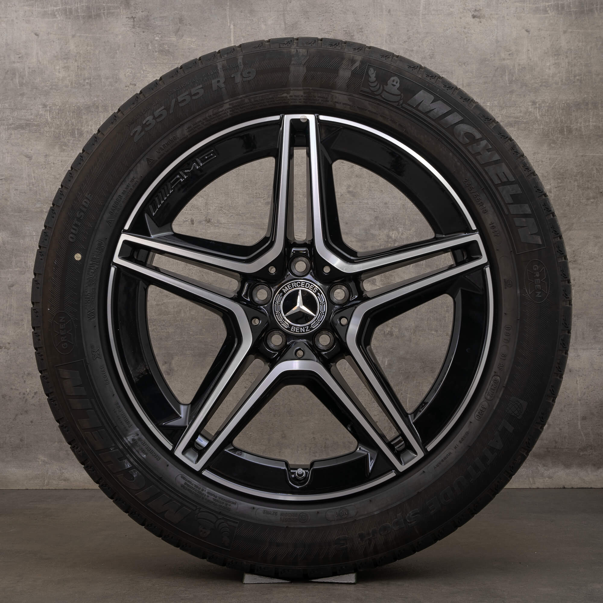 Jante originale AMG Mercedes GLC 43 C253 19 inch pentru vara A2534015300