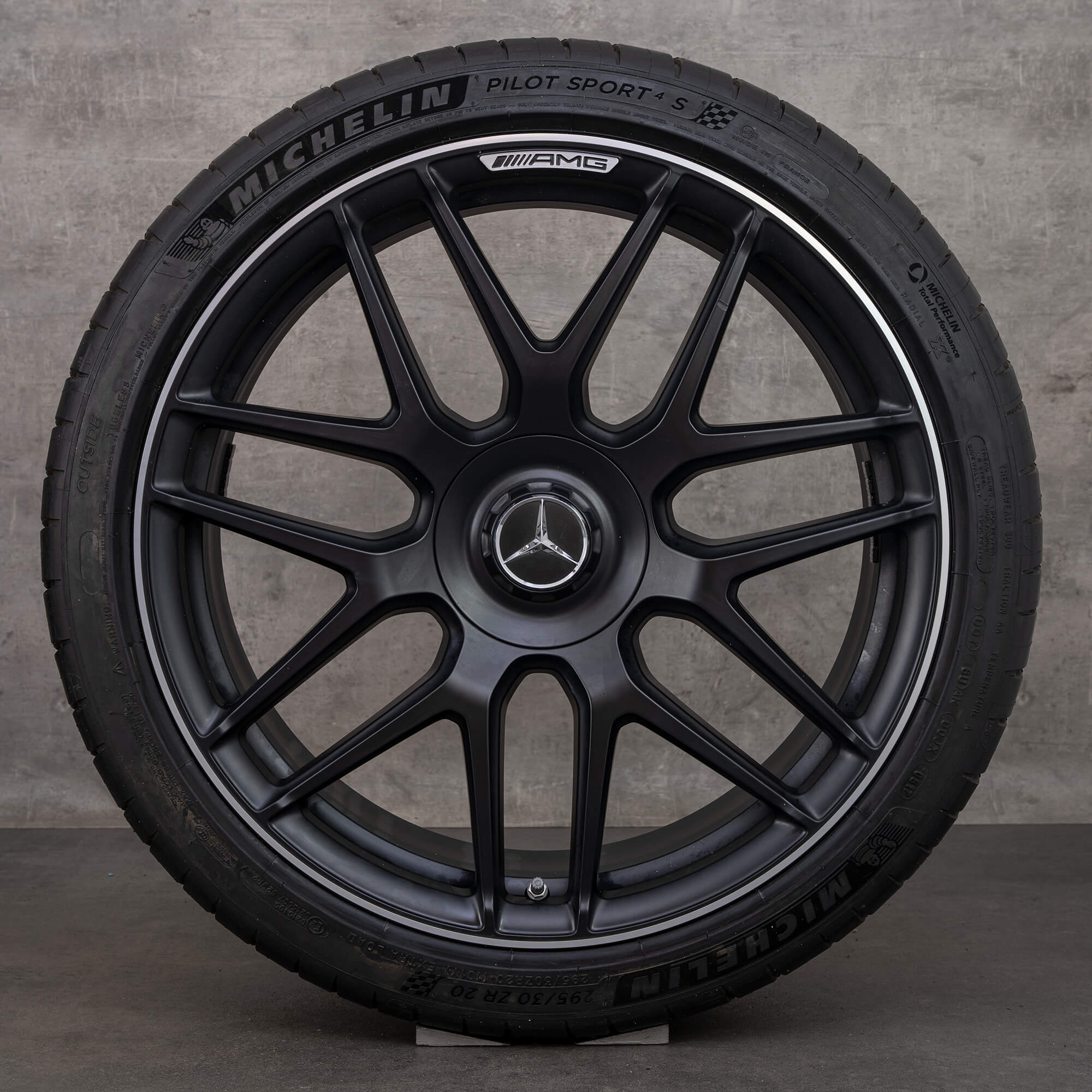 AMG 20 inch Mercedes rims E-Class W213 S213 E63 & S summer tires wheels