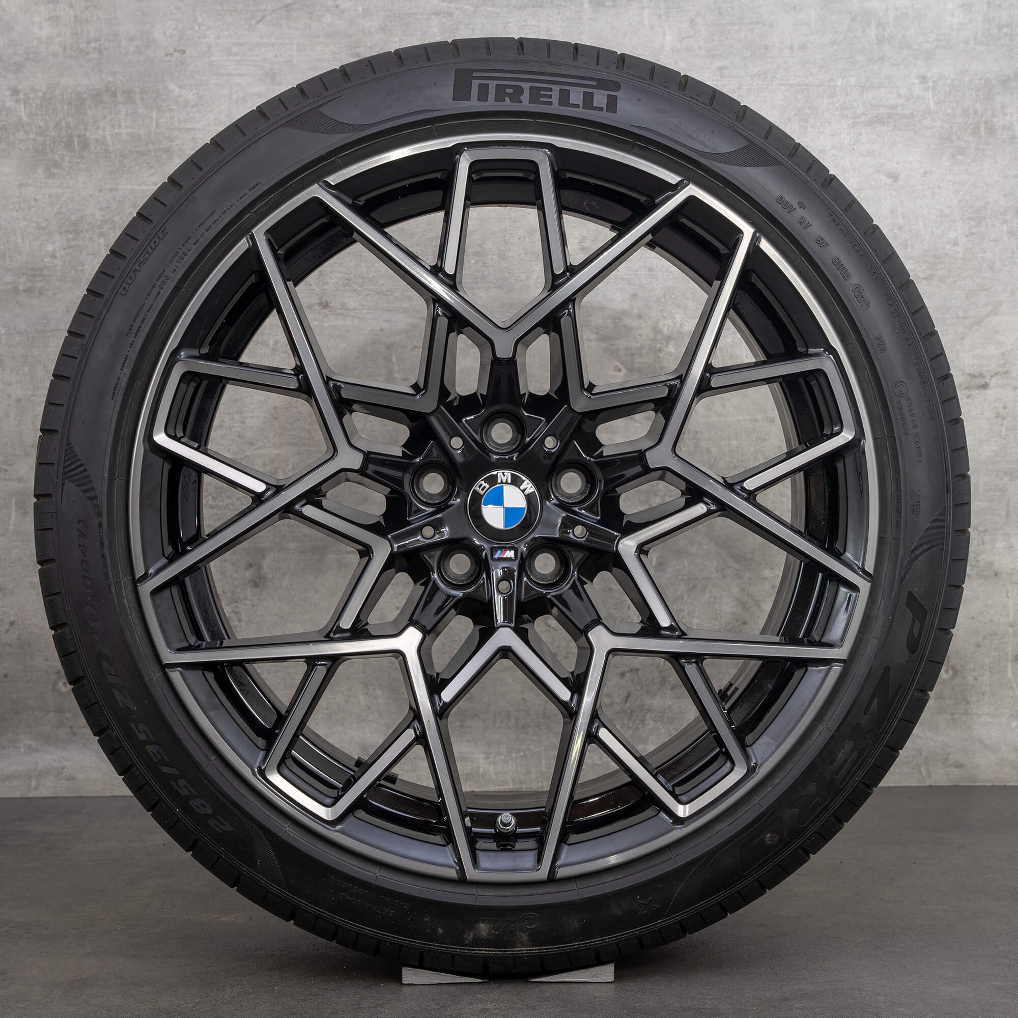 BMW 20 inch M8 rims F91 F92 F93 M813 alloy summer wheels tires