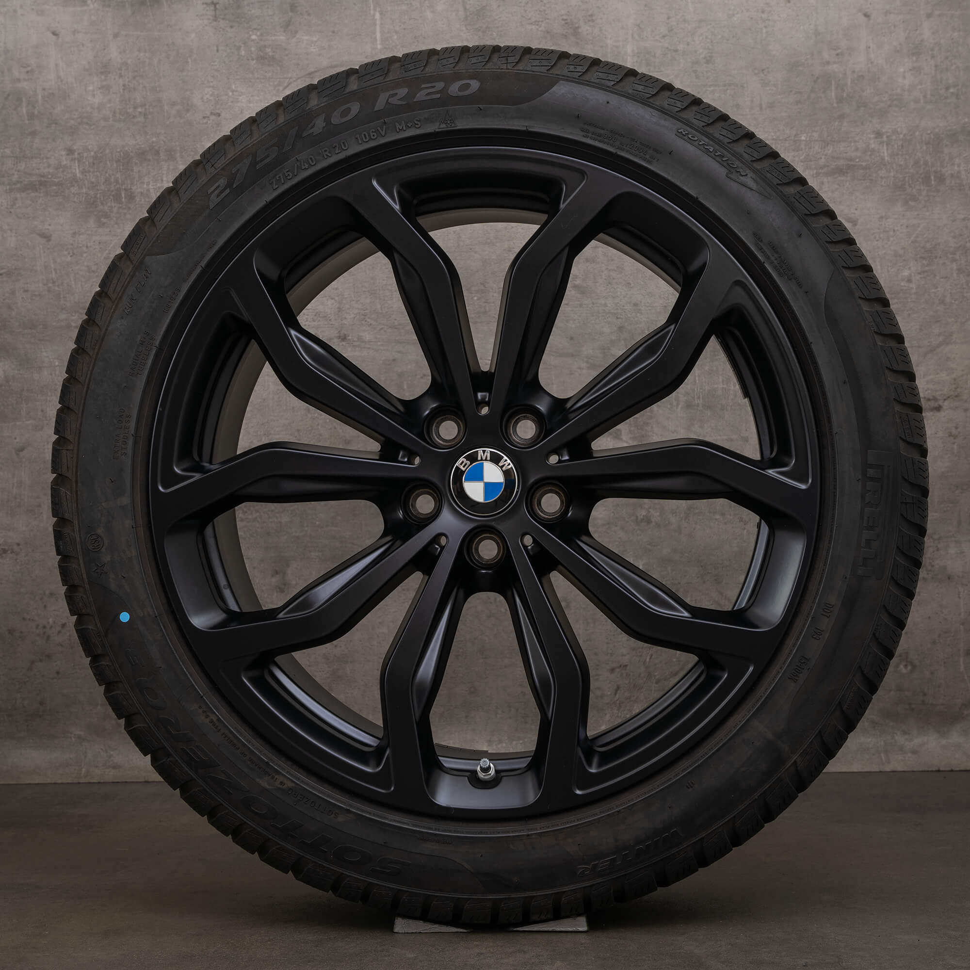 OEM BMW X3 G01 X4 G02 20 inch rims winter tires 695 6881208 6881209