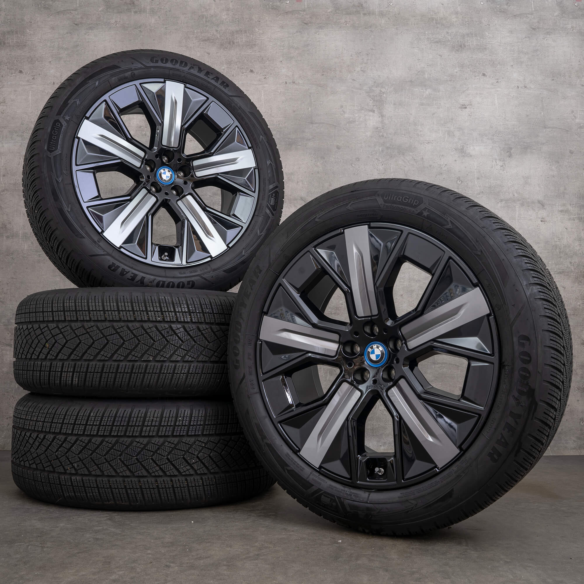 BMW iX i20 winterwielen 21 inch velgen winterbanden styling 1012 aerodynamica