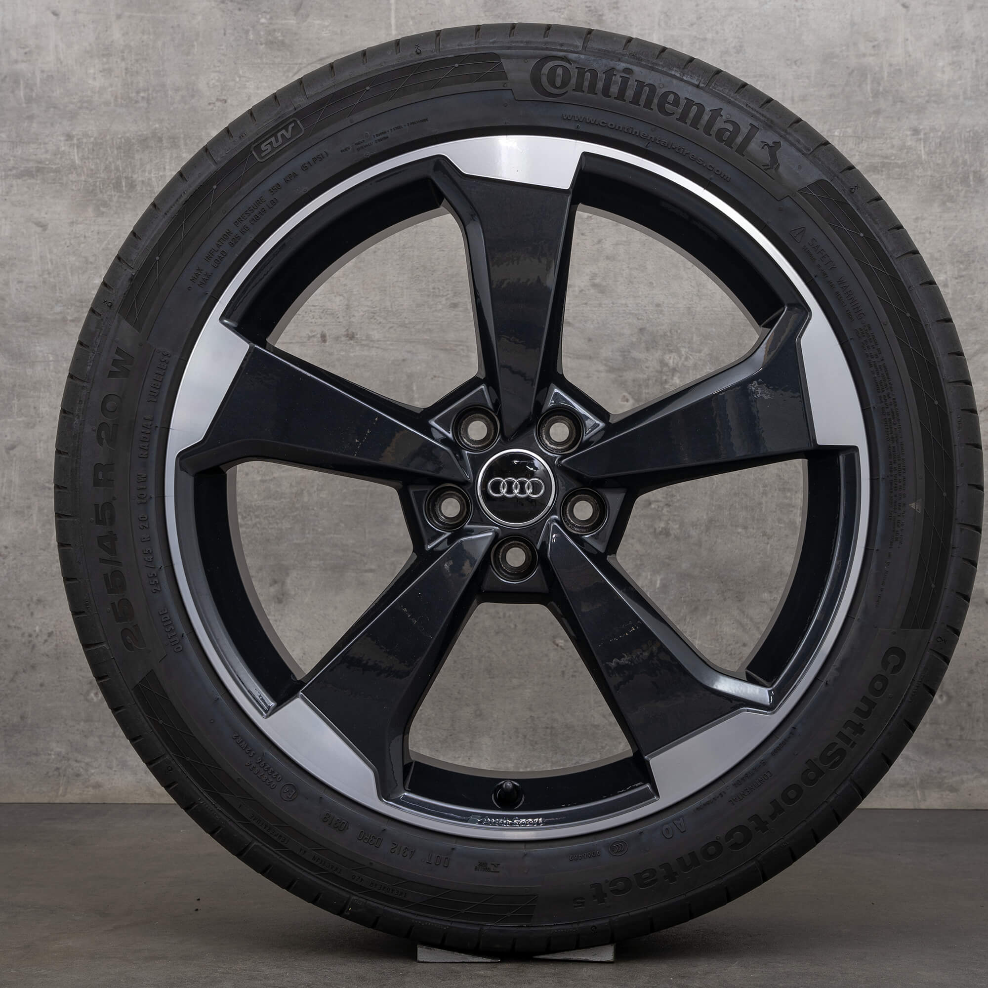 Audi Q5 SQ5 FY zomerwielen zomerbanden 20 inch velgen rotor 80A601025AQ