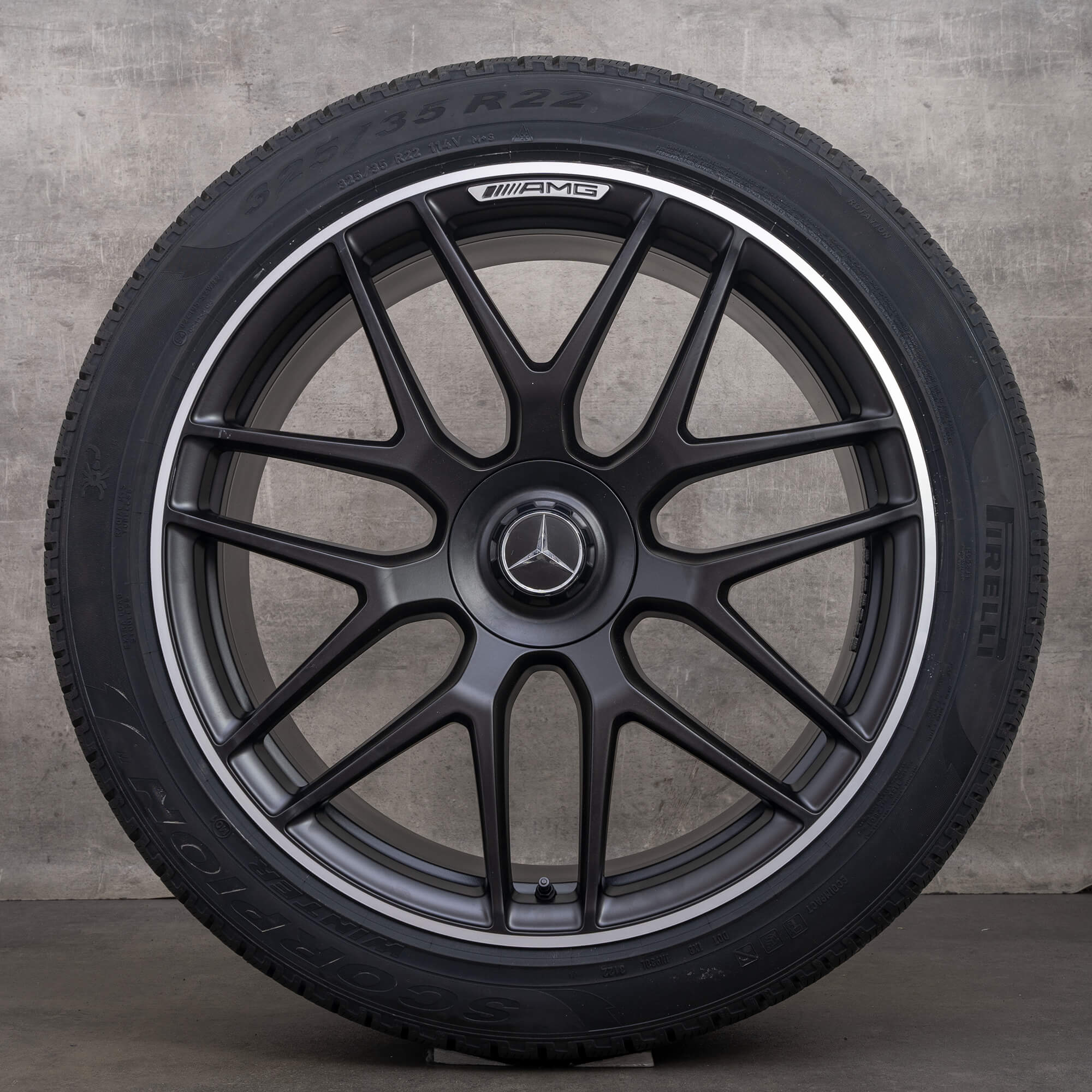 AMG Mercedes GLE 53 V167 winter wheels 22 inch rims A1674015601 A1674015701