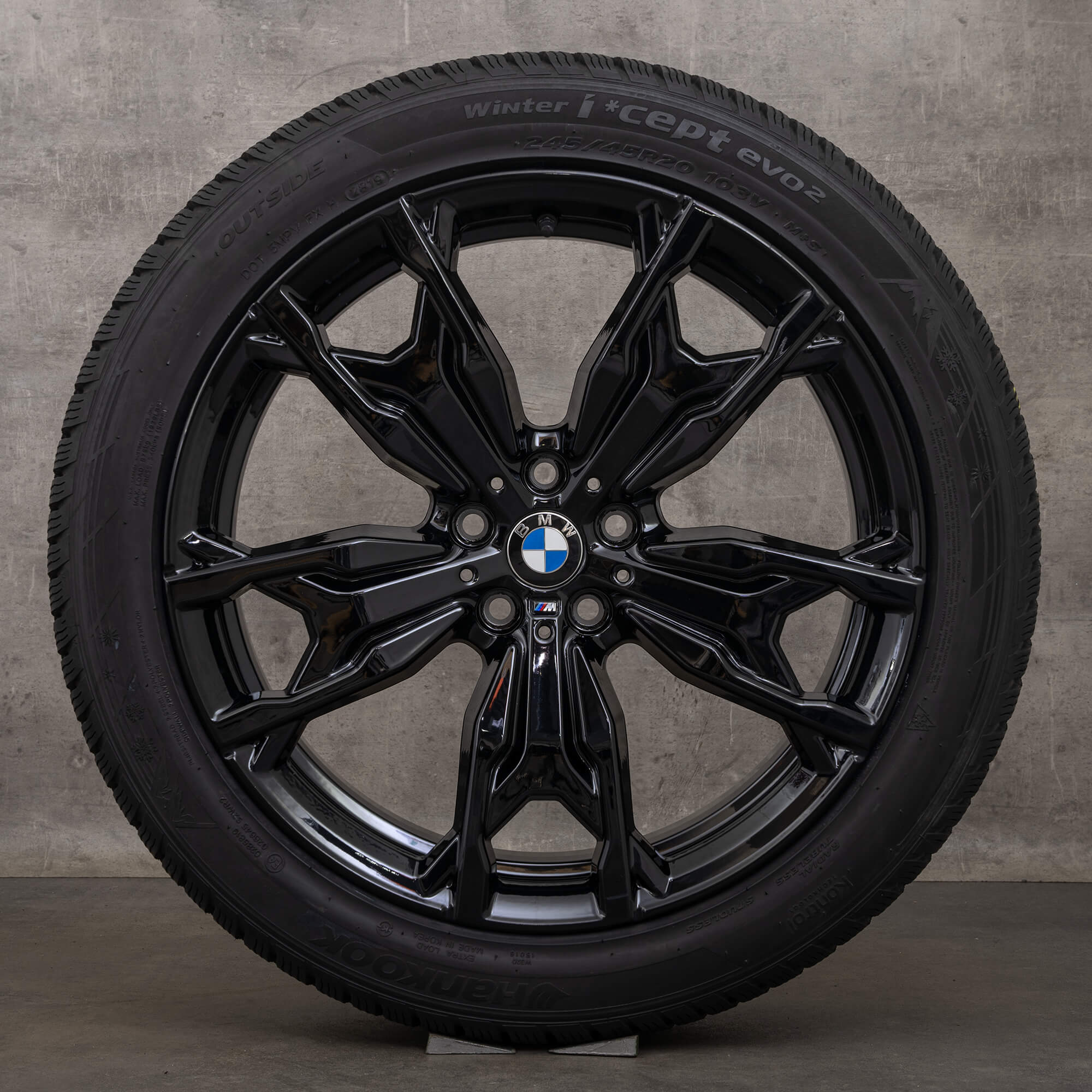 BMW X3 G01 X4 G02 rodas de inverno jantes 20 polegadas pneus alumínio 787 M