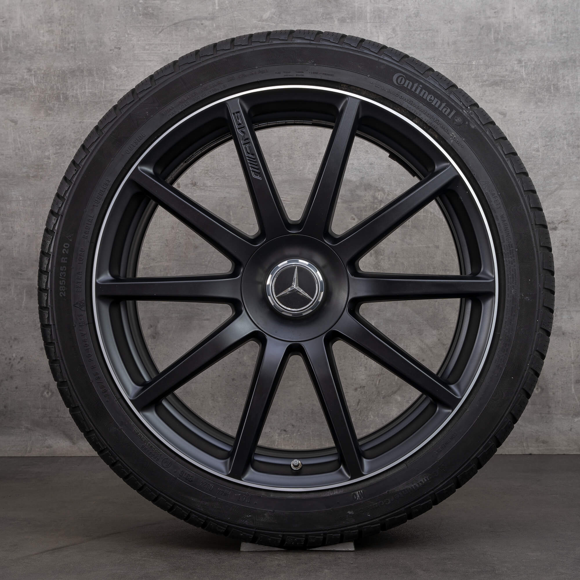 AMG Mercedes Benz S63 S65 W222 winter wheels 20 inch tires rims