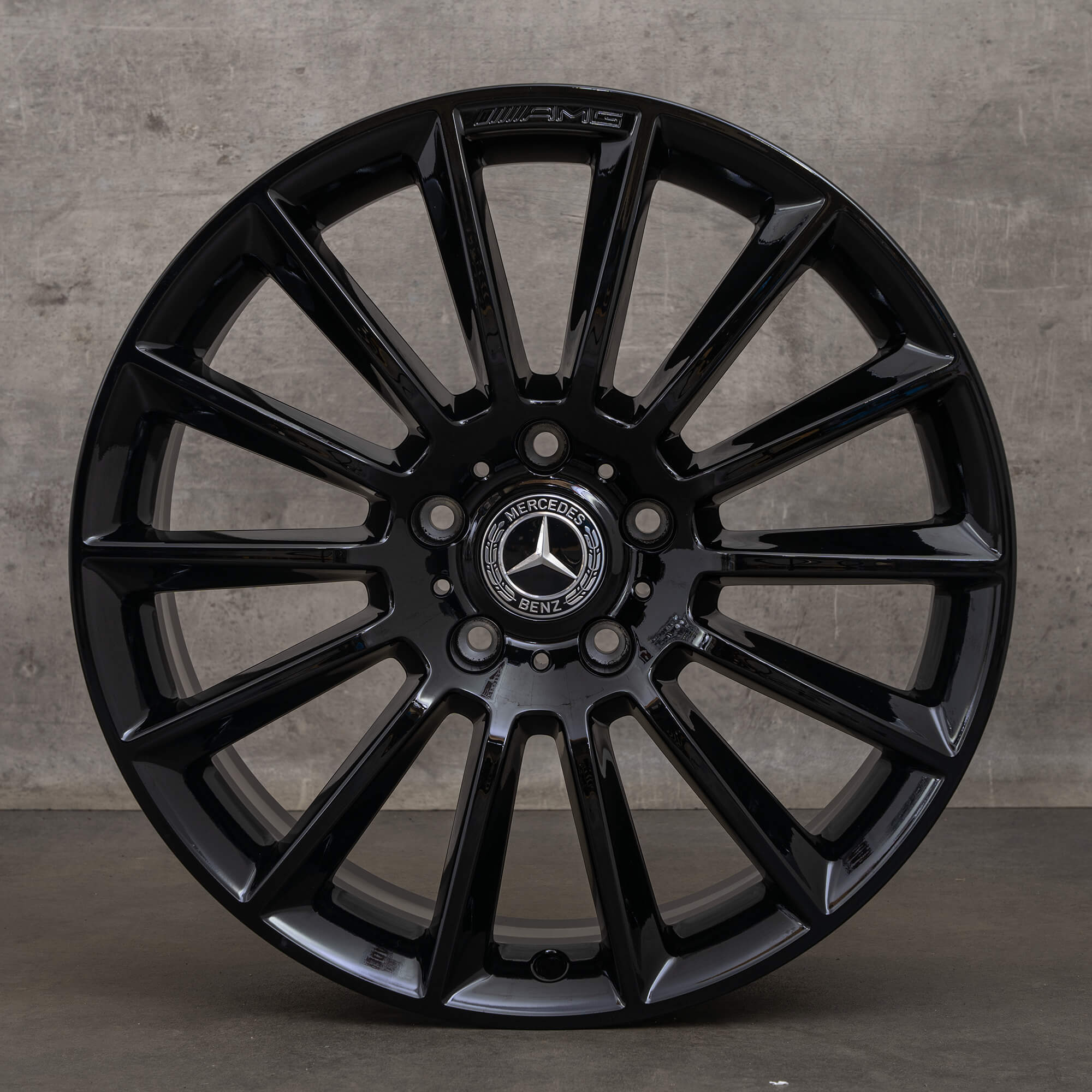 Originele Mercedes Benz G-Klasse AMG velgen 20 inch W463A G350d G400d G500 A4634011700 zwart hoogglans NIEUW