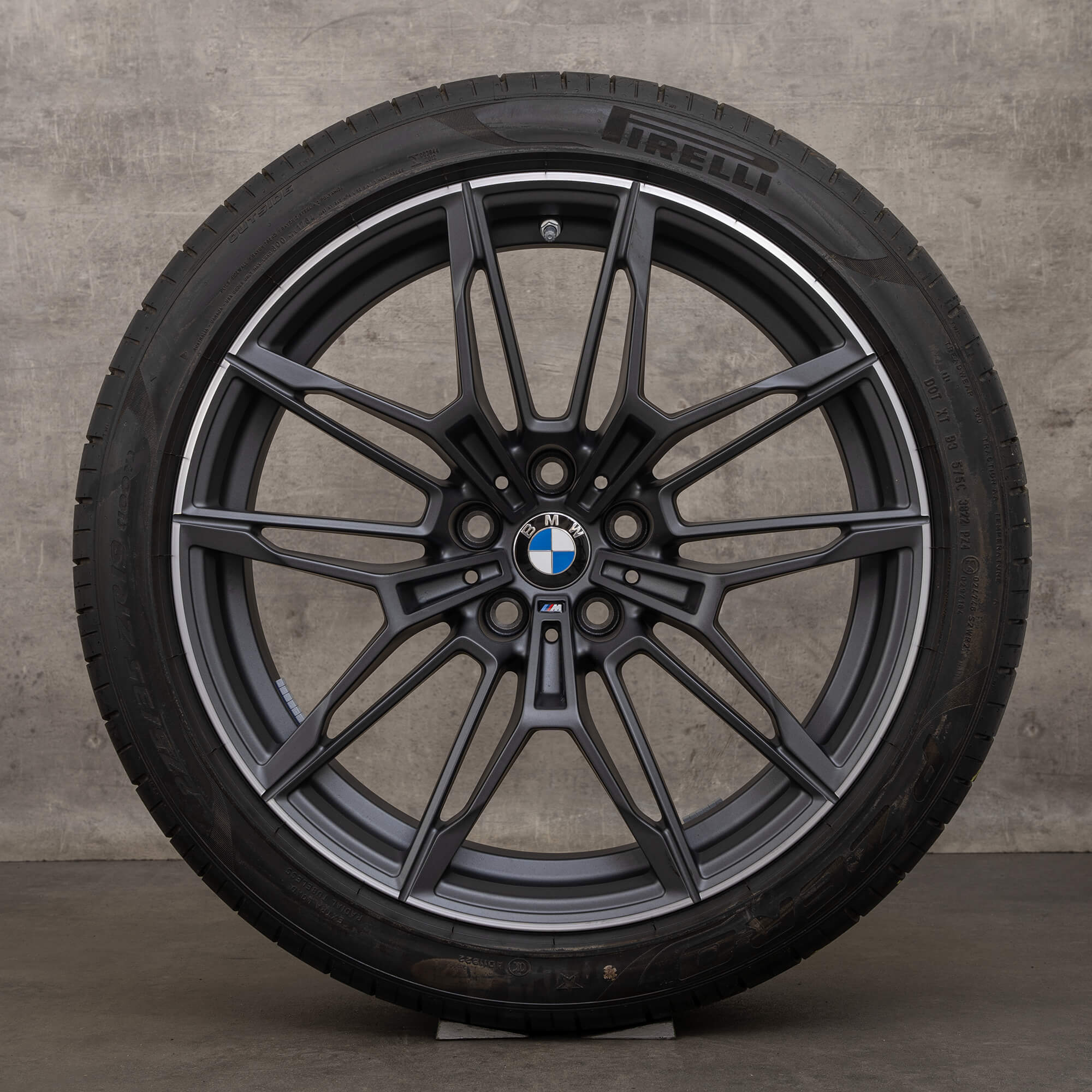 Originale BMW M2 G87 M3 G80 G81 M4 G82 G83 19 20 tommer sommerdæk 825 M fælge