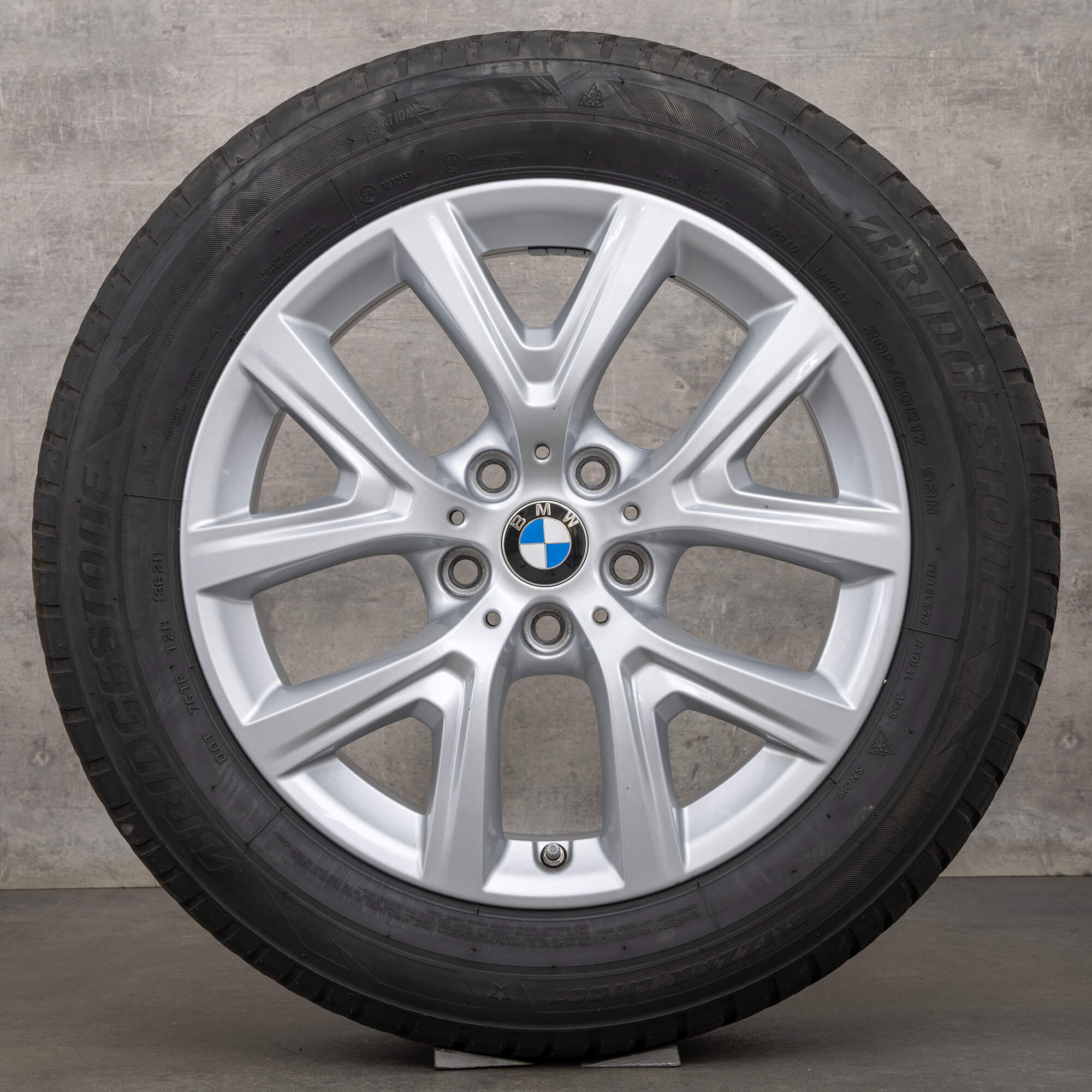 BMW X1 F48 X2 F39 kış jantları 17 inç jantlar lastikleri 6856076 Styling 450