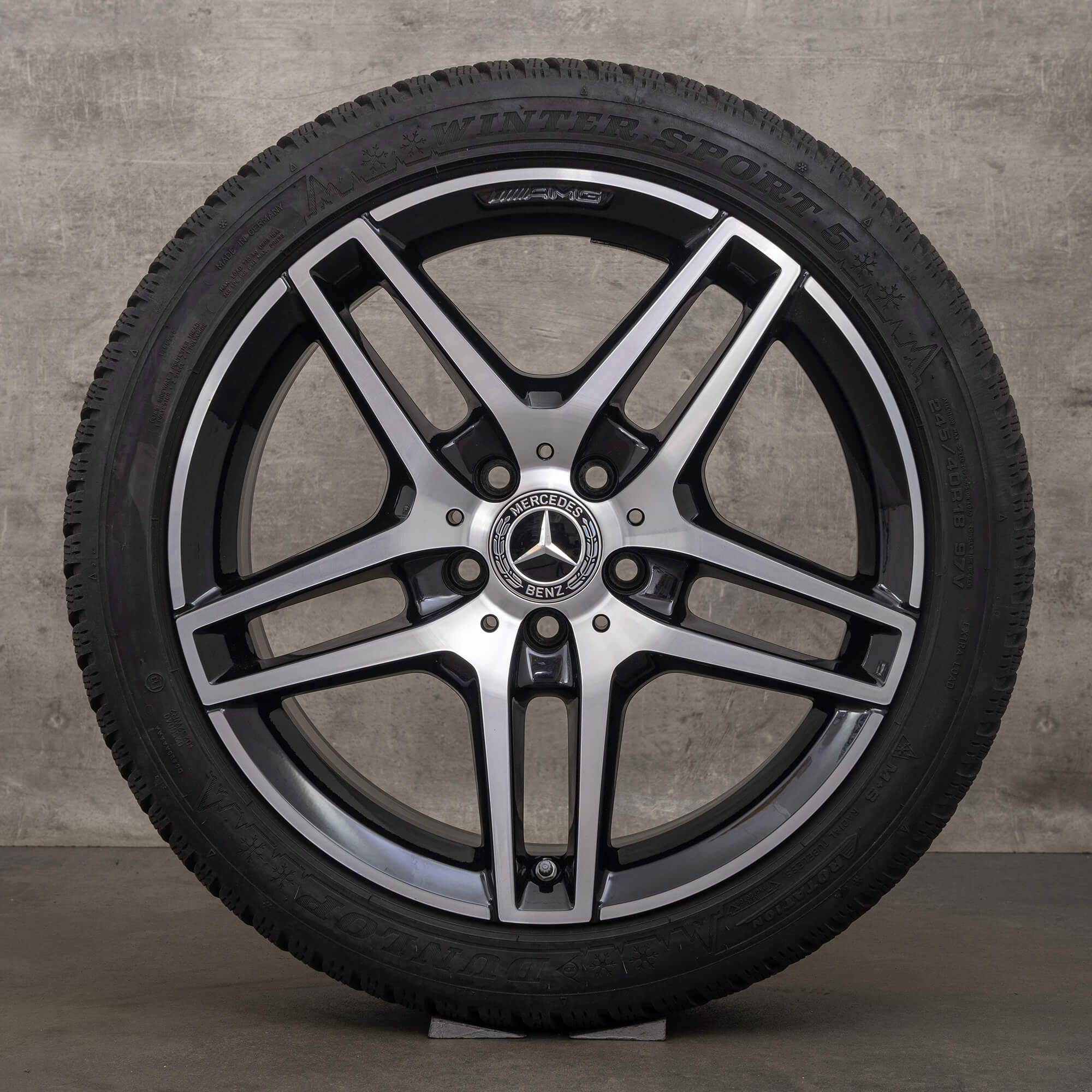 OEM Mercedes Benz E-Class W212 S212 18 inch rims winter wheels aluminum tires A2124010300