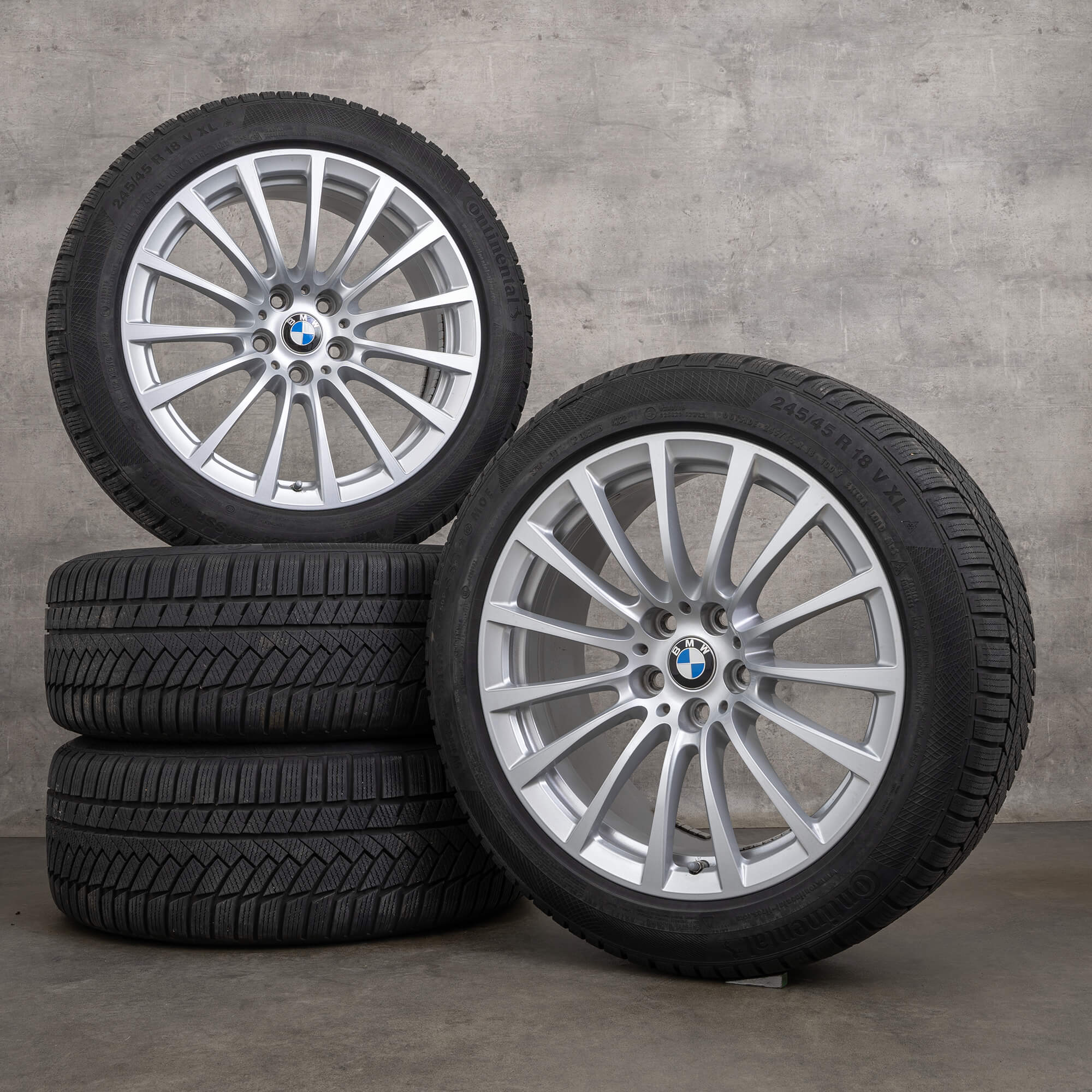 BMW Série 5 G30 G31 rodas de inverno jantes 18 polegadas pneus 6861224 Estilo