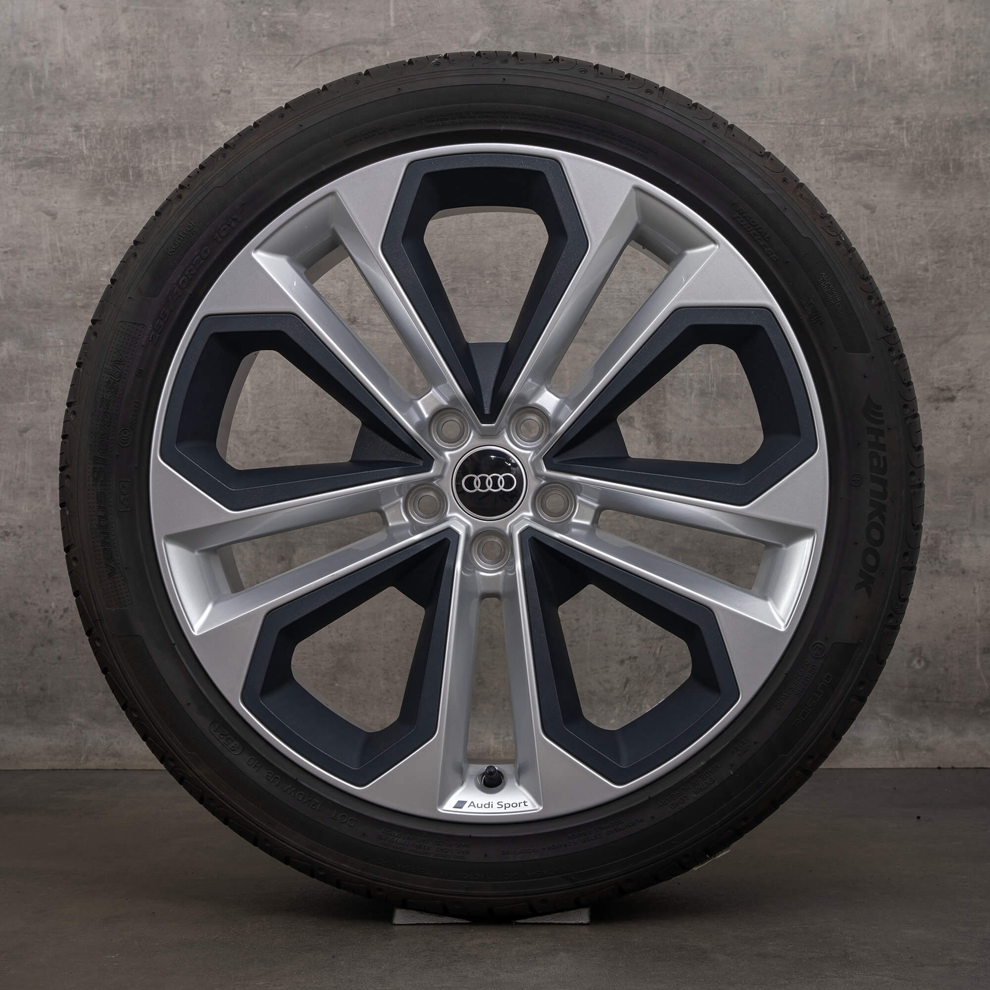 Originele Audi Q3 RSQ3 velgen 20 inch F3 zomerwielen 83A601025E zilver