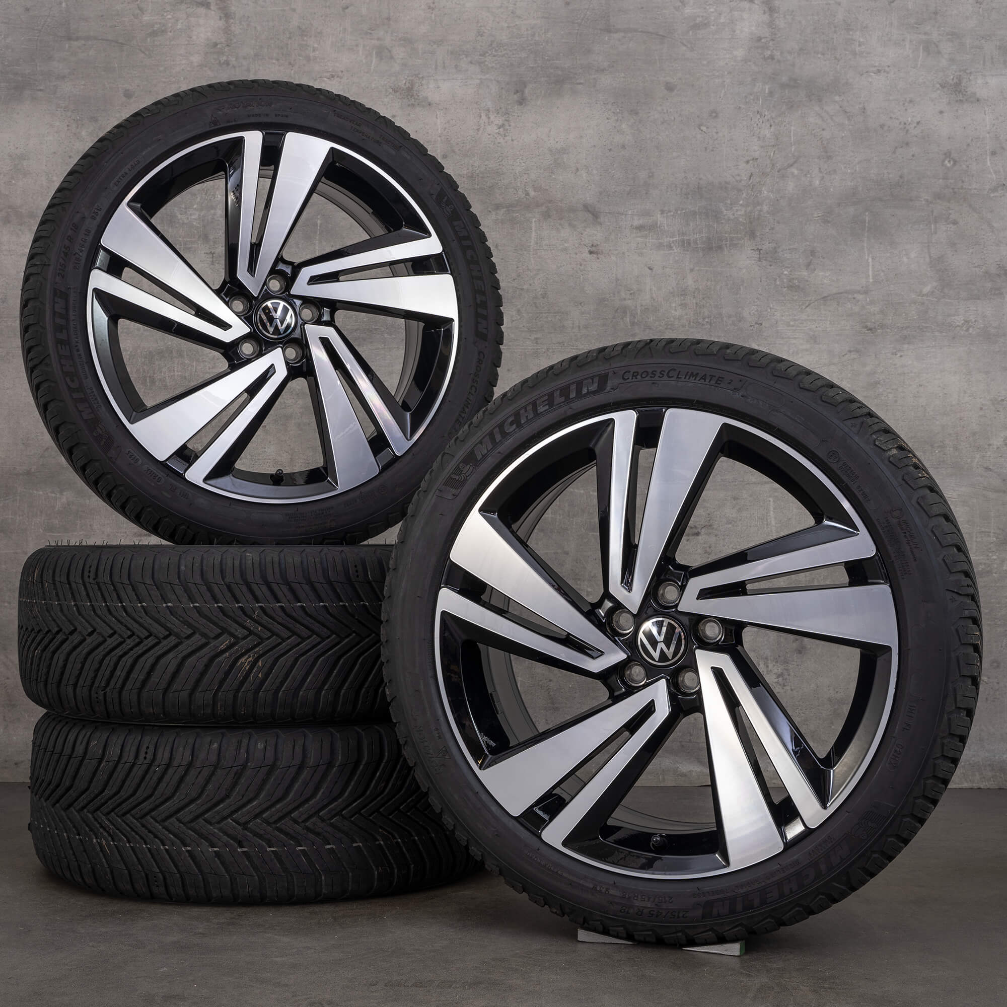 VW T-Cross C1 rodas de verão jantes alumínio pneus 18 polegadas 2GM601025H