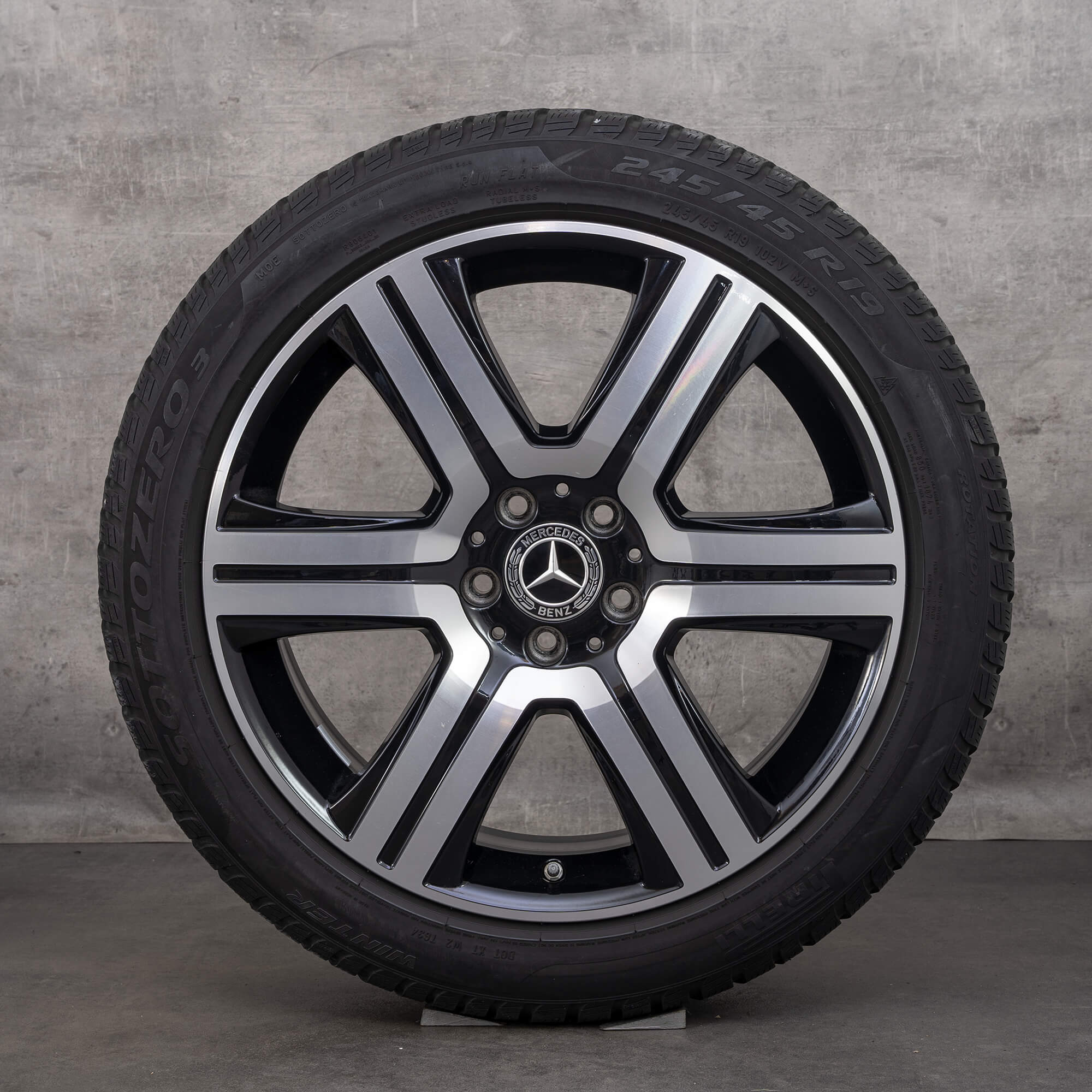 Mercedes Benz 19 inch rims E-Class X213 AllTerrain winter tires wheels