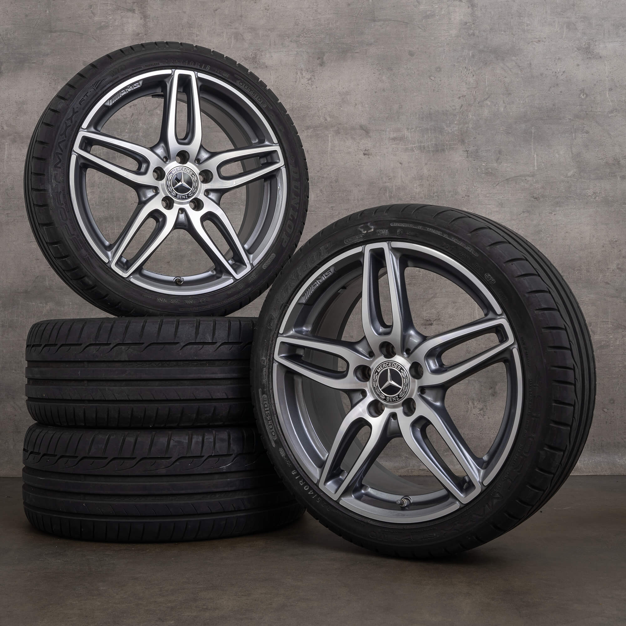 Llantas originales Mercedes Benz Clase AB CLA AMG 18 pulgadas W176 W246 C117