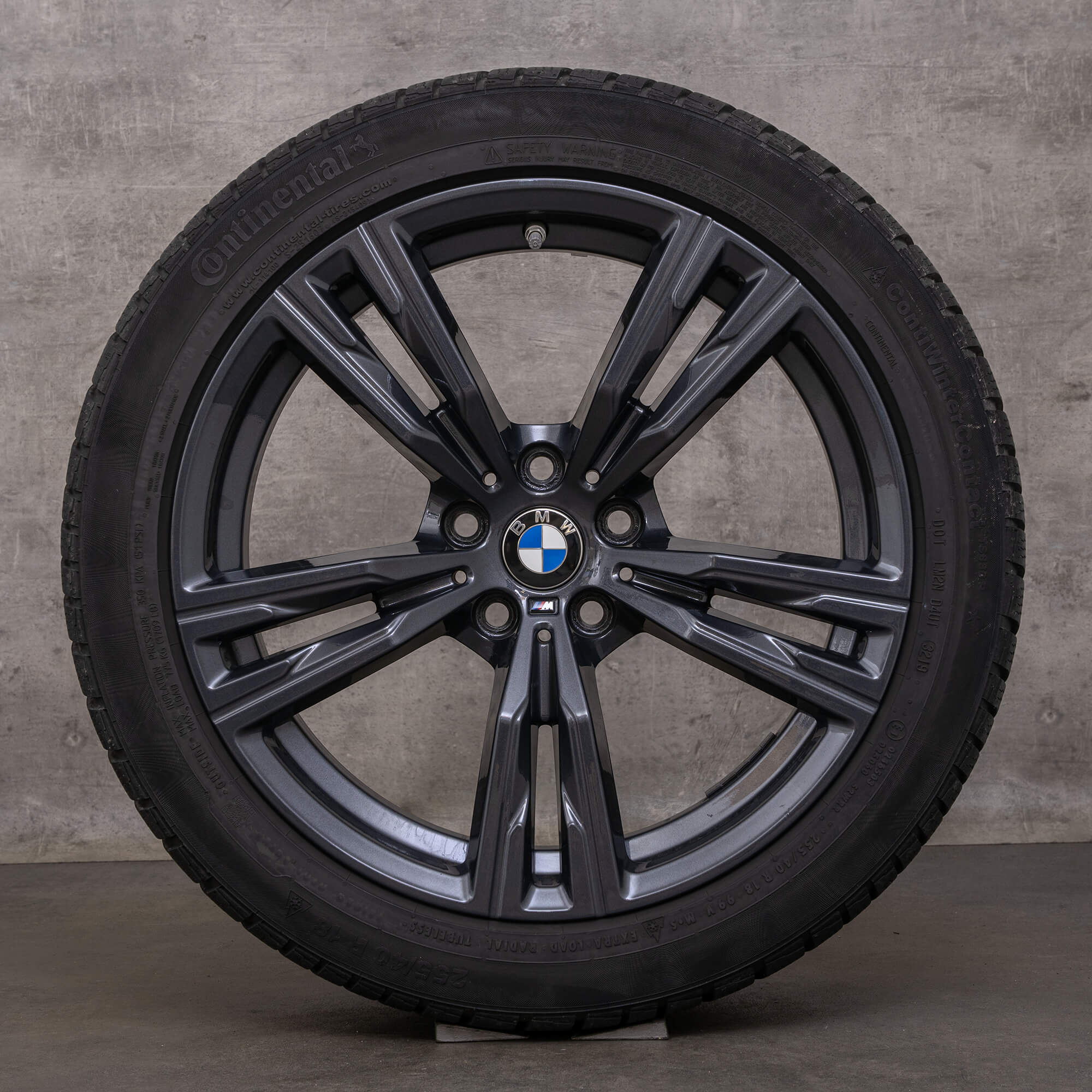 OEM BMW Z4 winter wheels 18 inch G29 rims styling 798 M 8091466 8091467 orbit gray