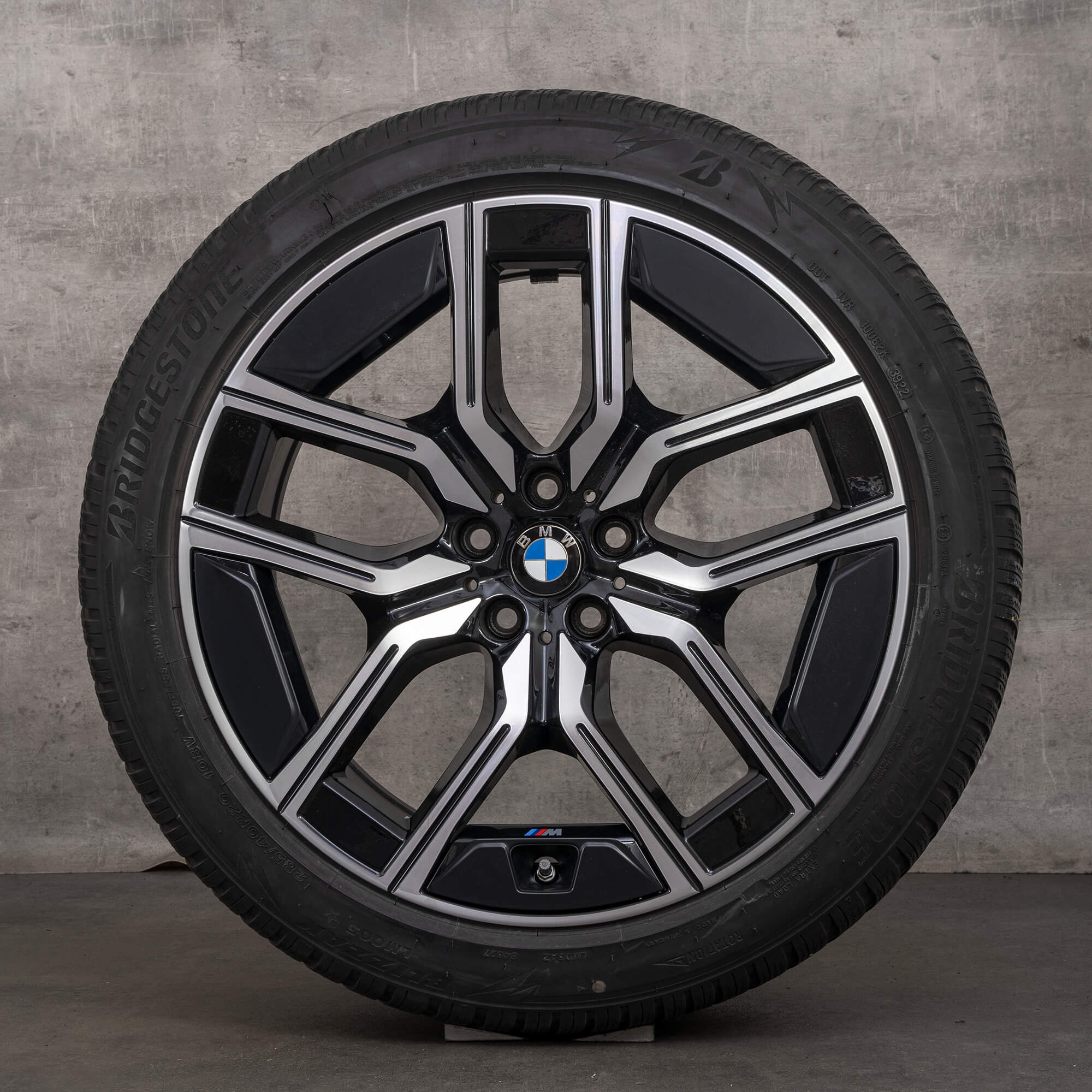 BMW Seria 7 G70 & i7 jante OEM de iarna 20 inch anvelope stil 907 M