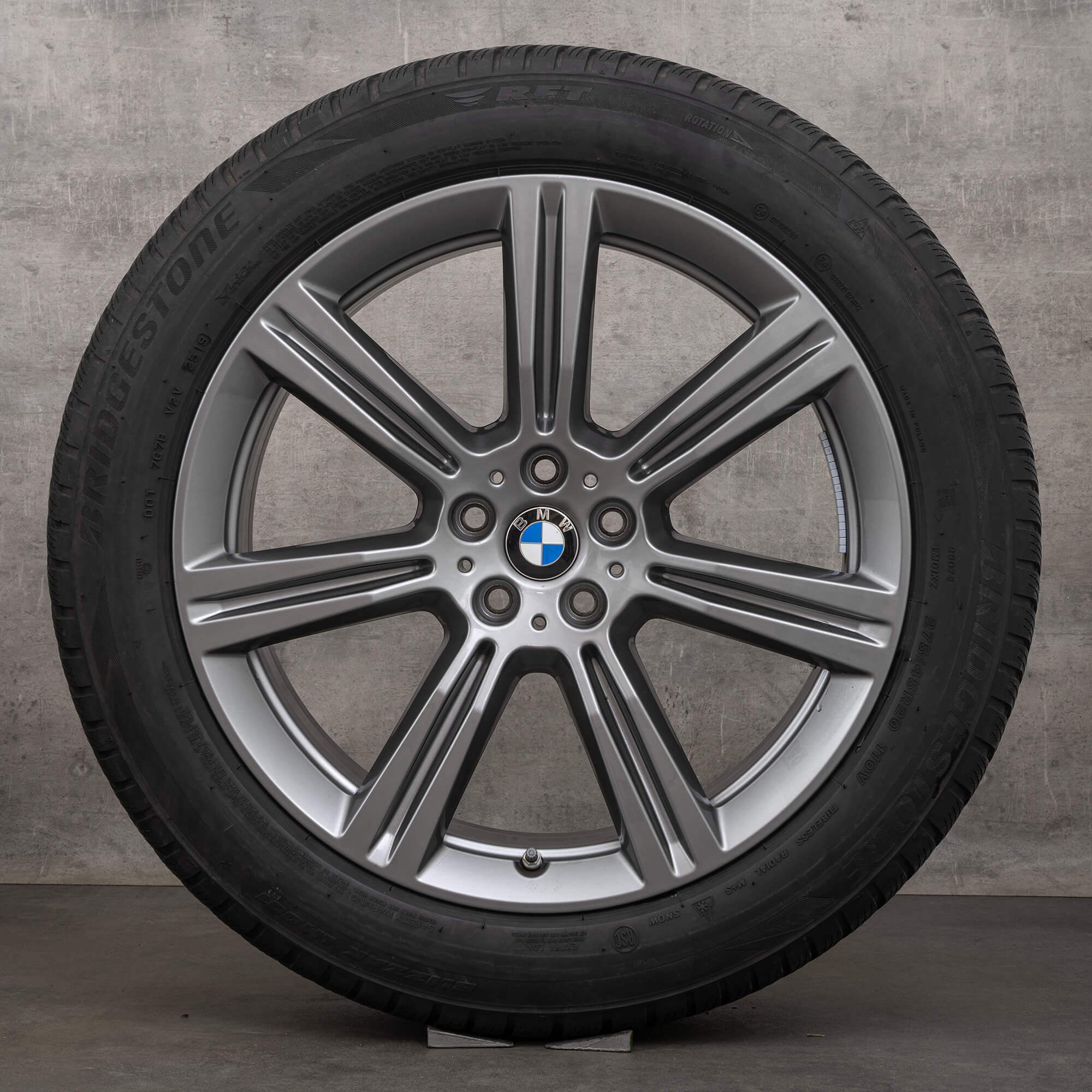 BMW X5 G05 X6 G06 ruote invernali OEM pneumatici cerchi da 20 pollici