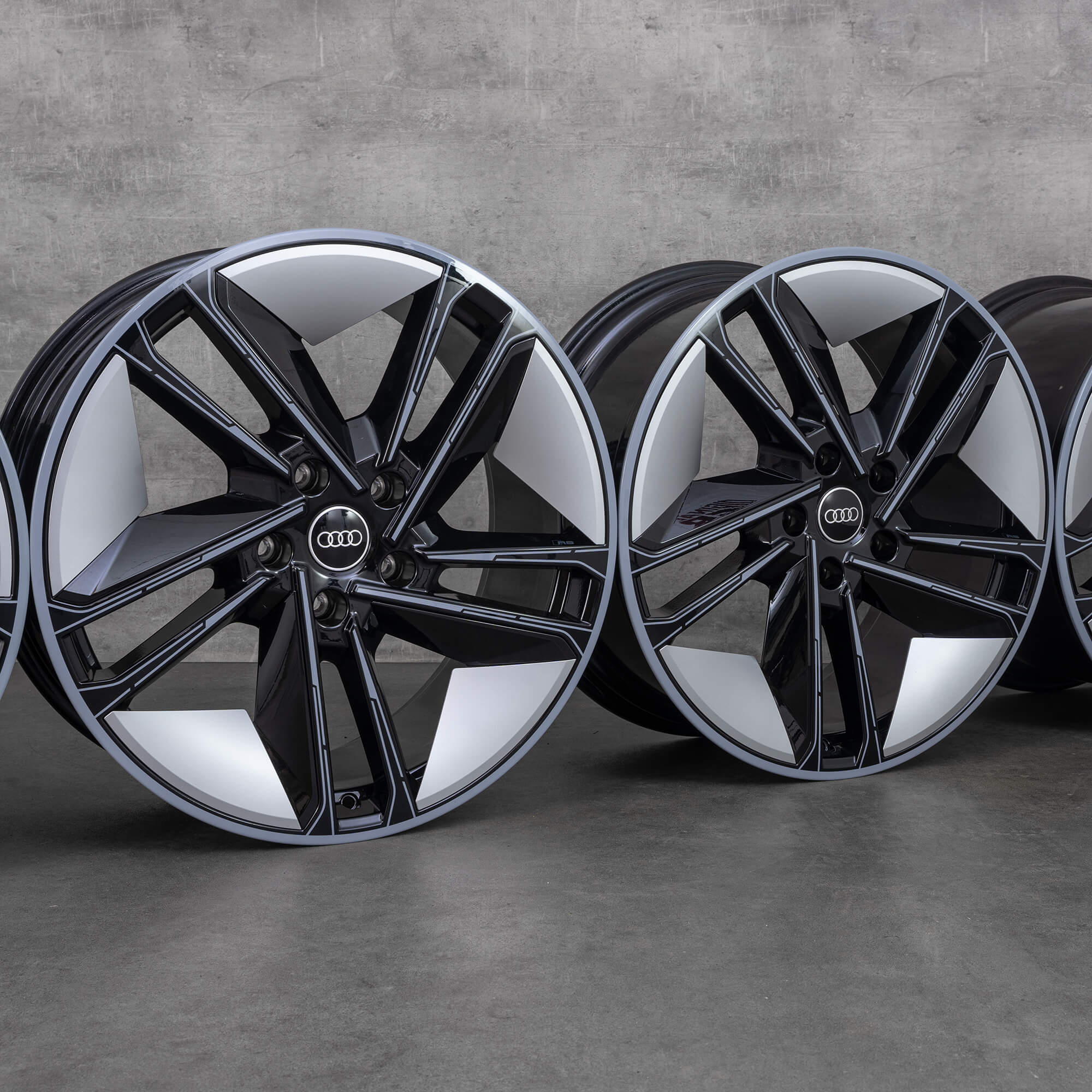 Audi 21 inch velgen e-tron GT RS Quattro 4J FW 4J3601025AC 4J3601025M NIEUW