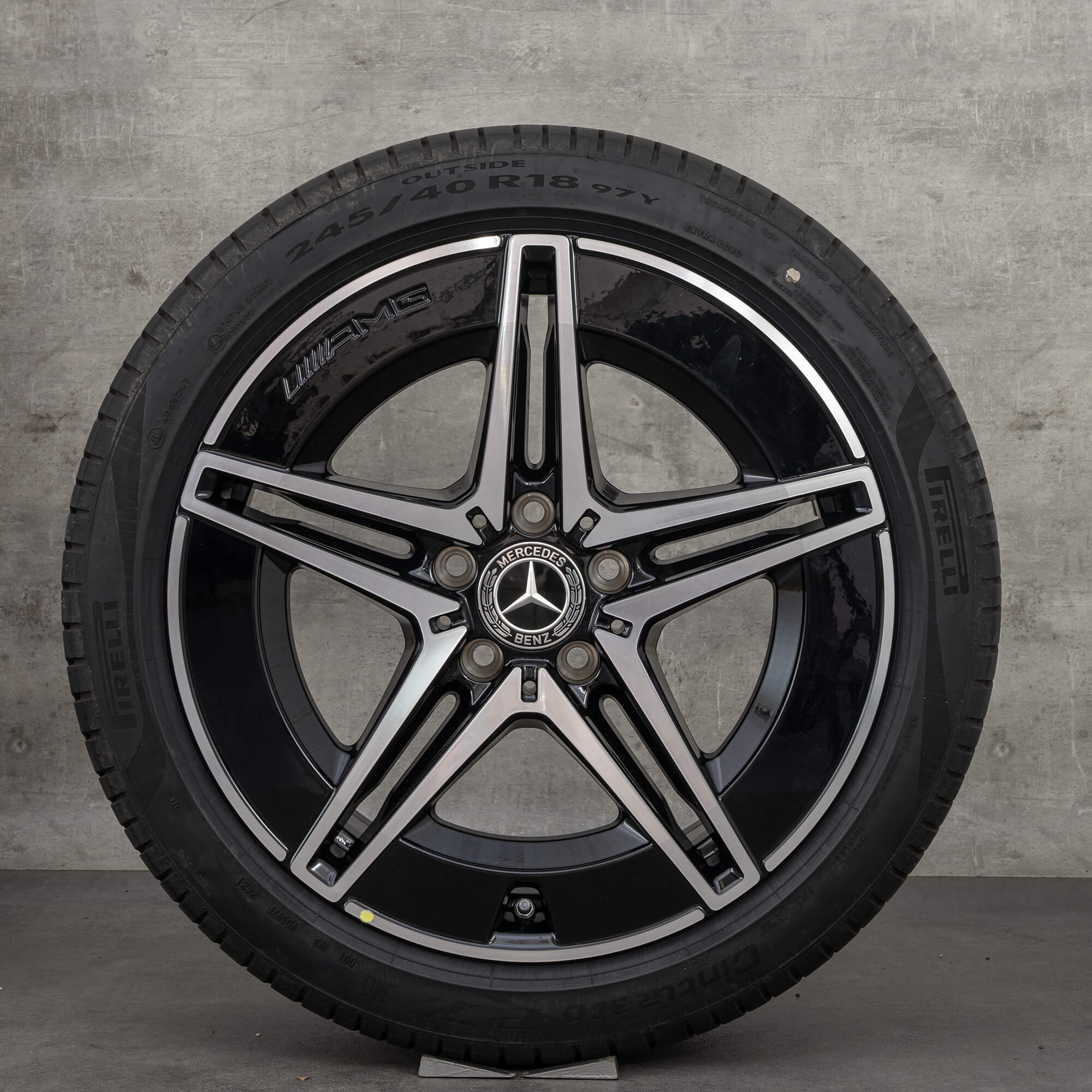 Jante AMG 18 inch Mercedes Benz Clasa C W206 S206 anvelope de vara roti vara